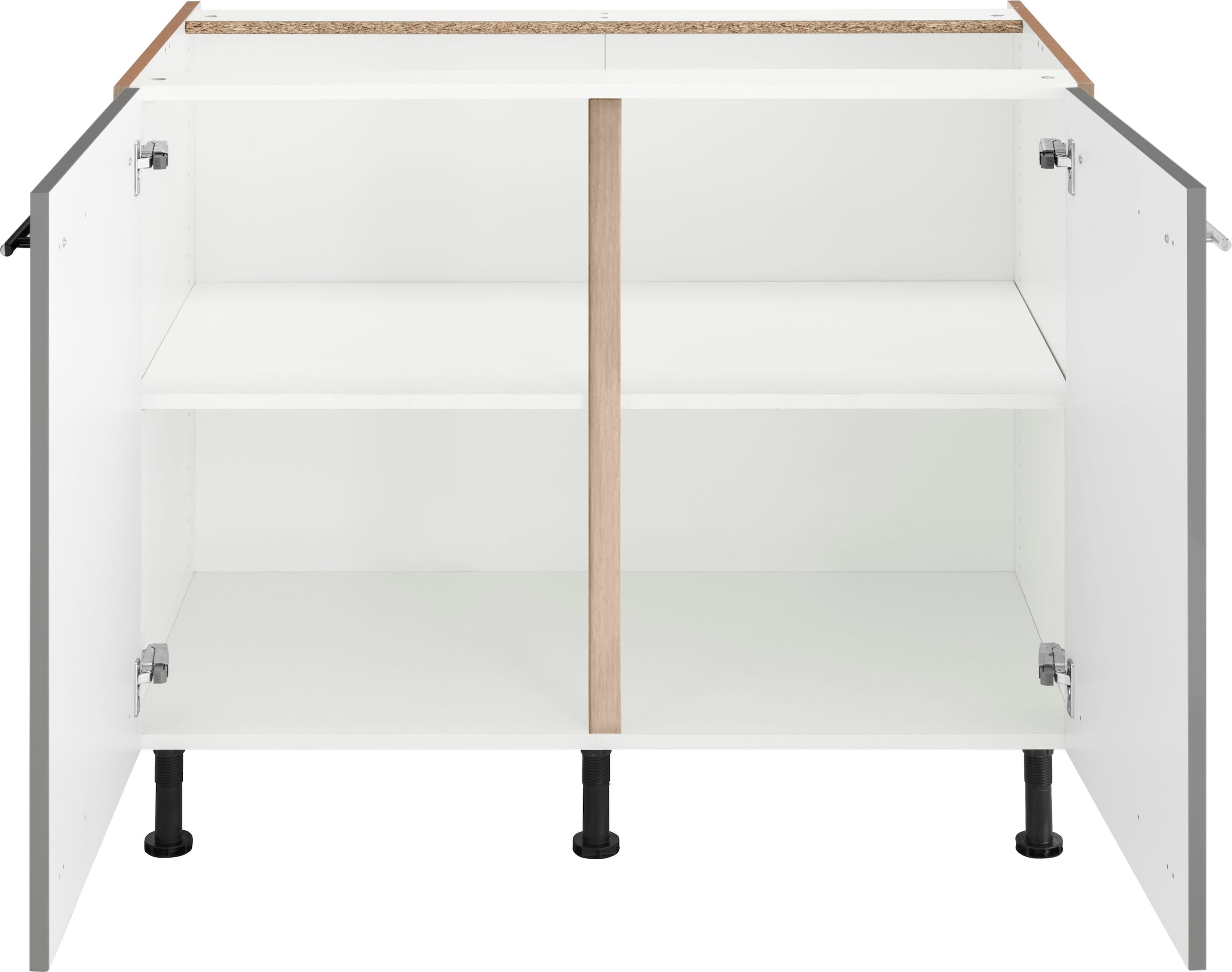 OPTIFIT Unterschrank »Bern«, 100 cm breit, mit 2 Türen, mit höhenverstellbaren Füßen