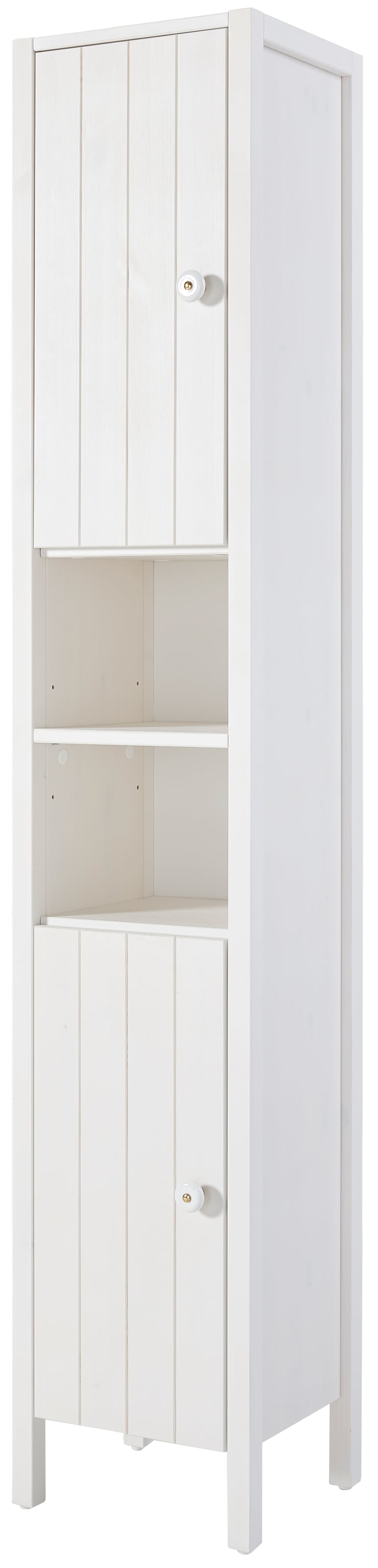 Hochschrank »Tina«, Badmöbel, Schrank, Breite 31,5 cm, Massivholz