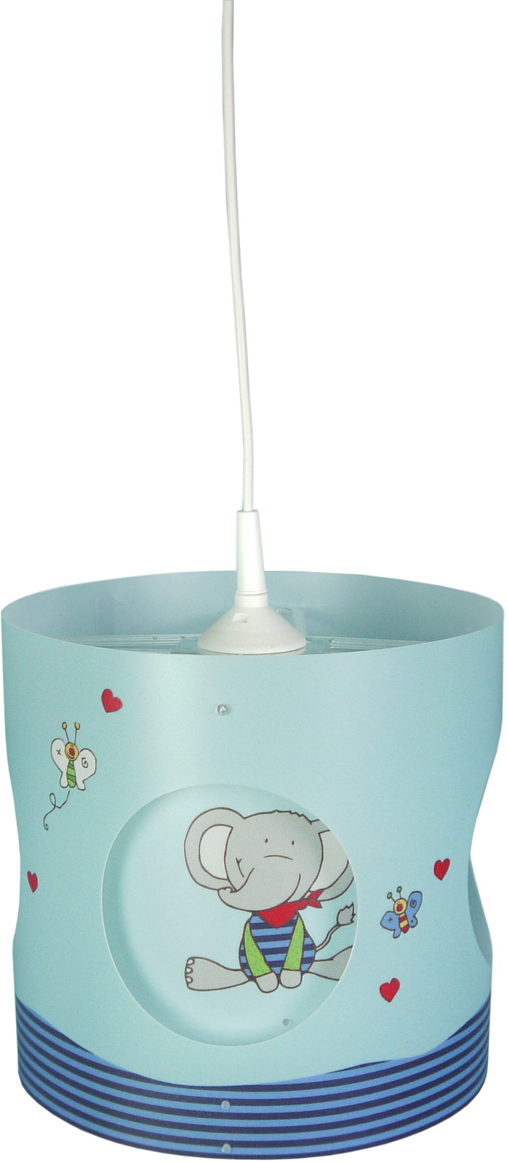 niermann Hängeleuchte »Lolo Lombardo, Kinderlampe,  Kinderzimmer« E27 1 Stk. Der innere Lampenschrim dreht sich sobald das Licht eingeschaltet ist