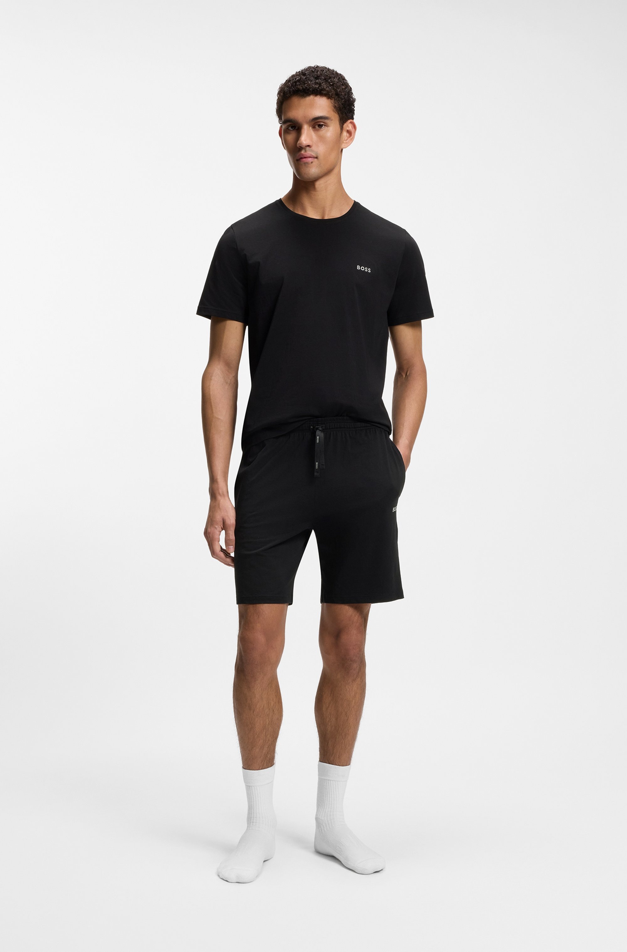 BOSS Sweatshorts »Mix&Match Short CW«  mit BOSS Logo