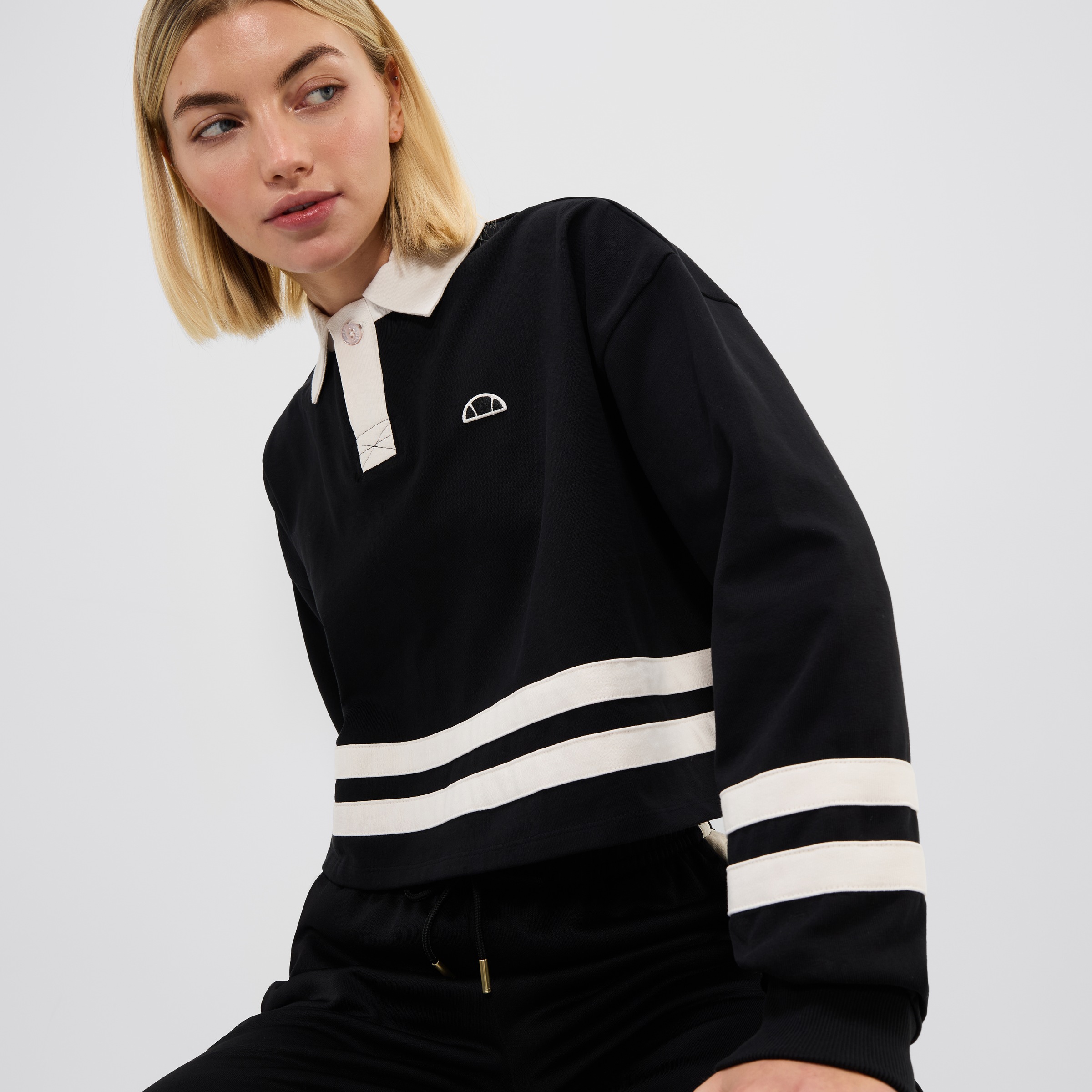 Ellesse Poloshirt »SOMBRA CROPPED RUGBY TOP«