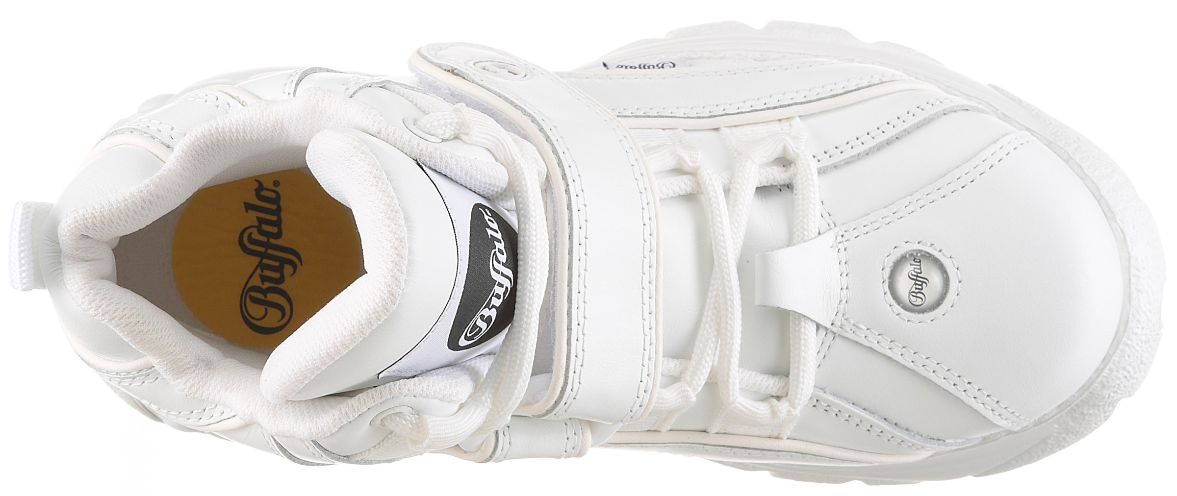 Buffalo Schnürboots  High-Top Sneaker, Chunky Boots, Plateauboots mit kräftiger Laufsohle