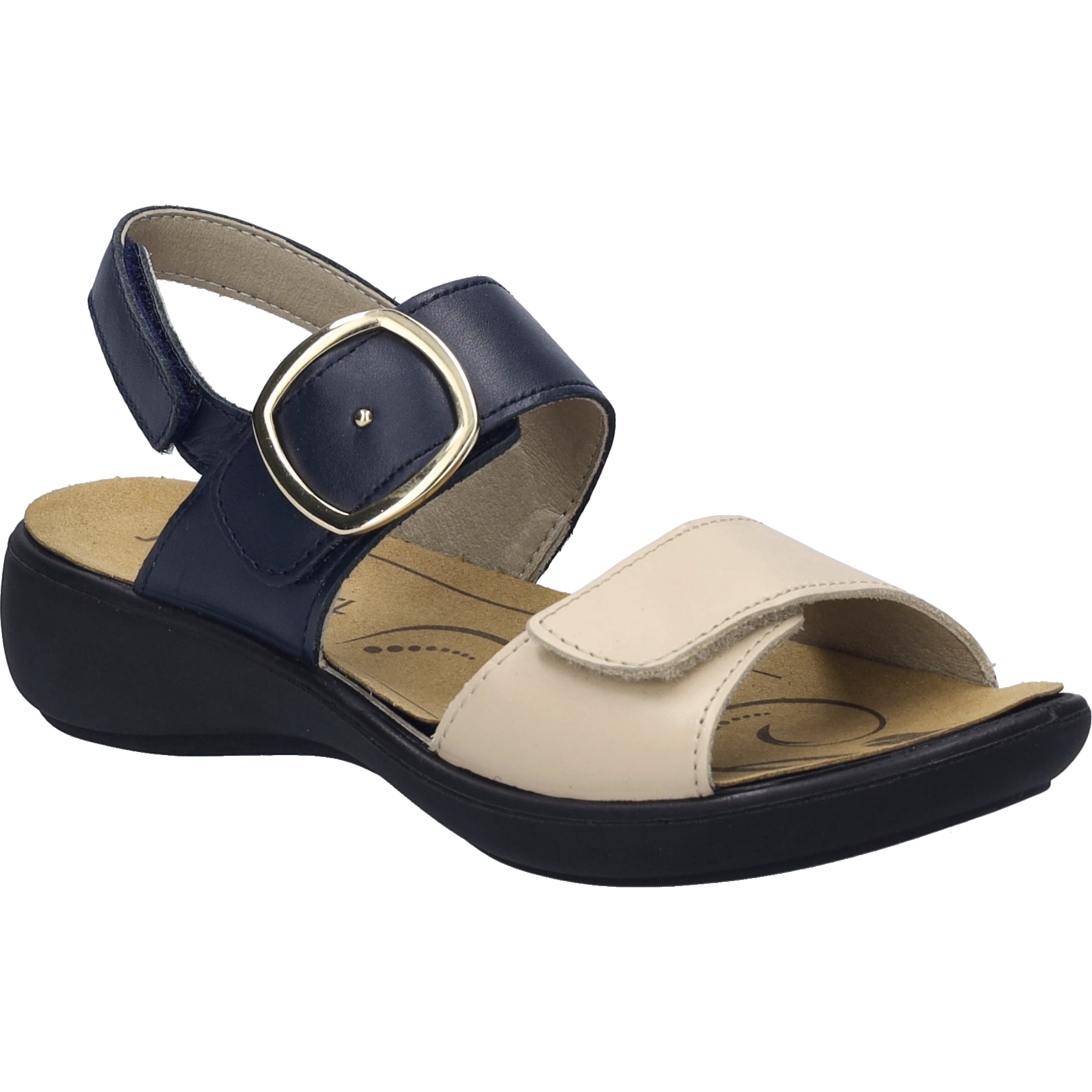 Josef Seibel Sandale »Ibiza 12, creme-dunkelblau«