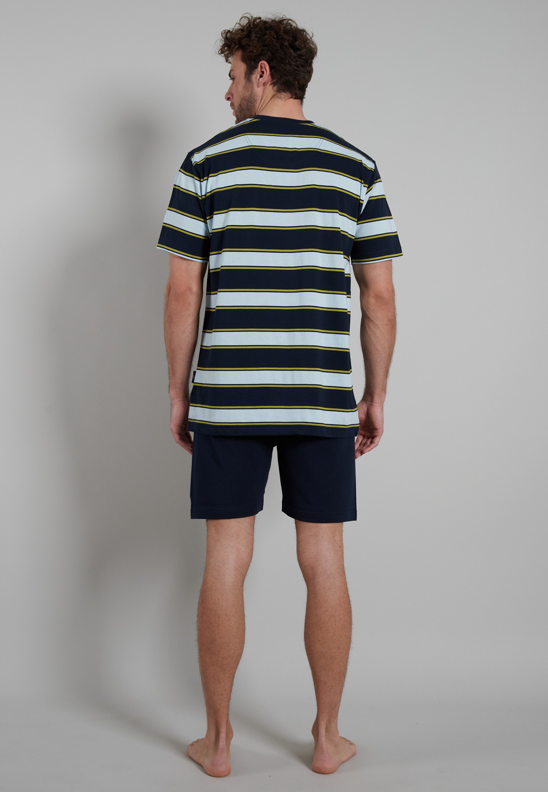 GÖTZBURG Shorty, (2 tlg.), mit breitem Streifen-Design