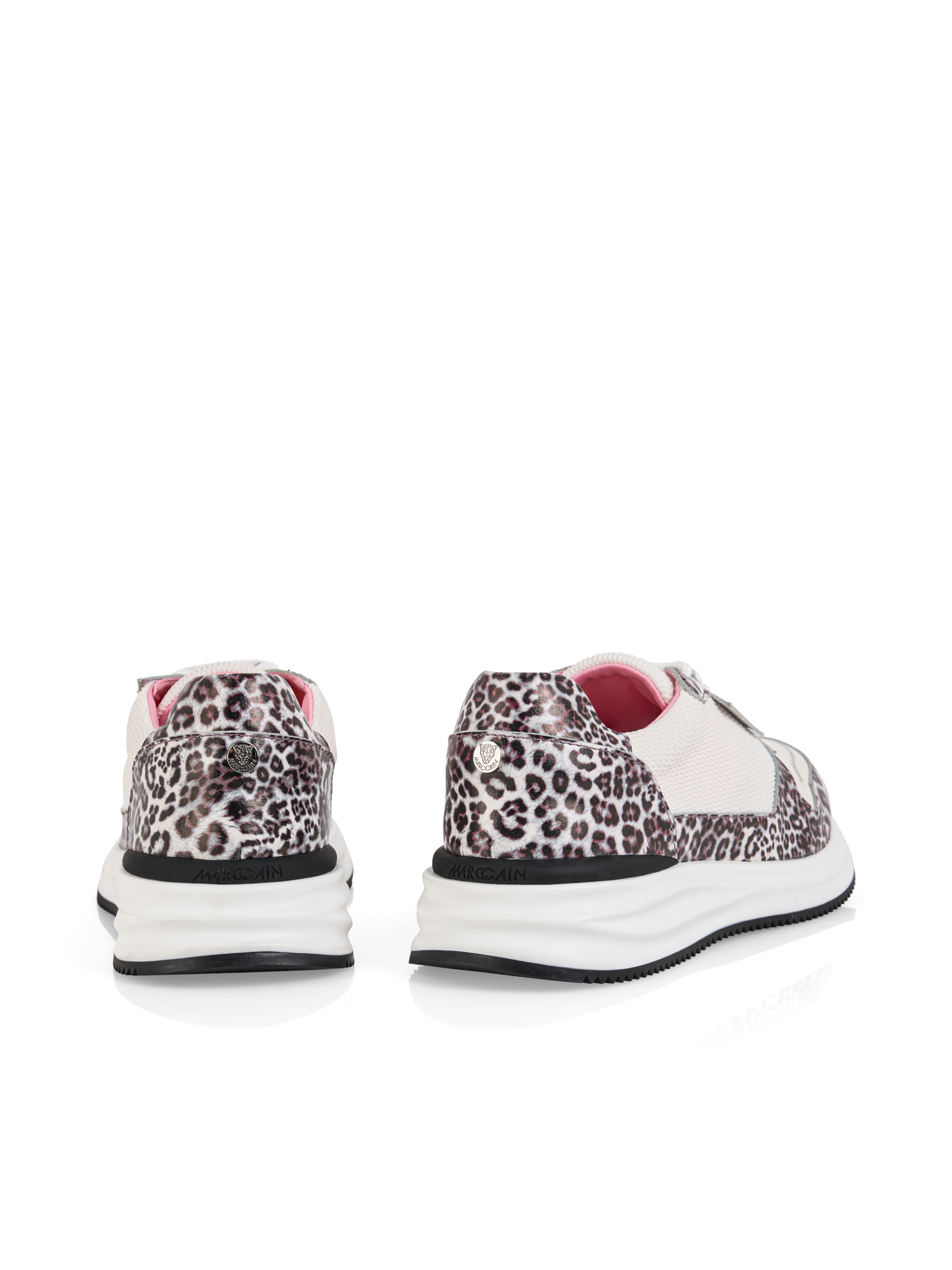 Marc Cain Keilsneaker »Sports Mon Cherry«  Halbschuuh, Schnürschuh mit hochgezogener Sohle vorne