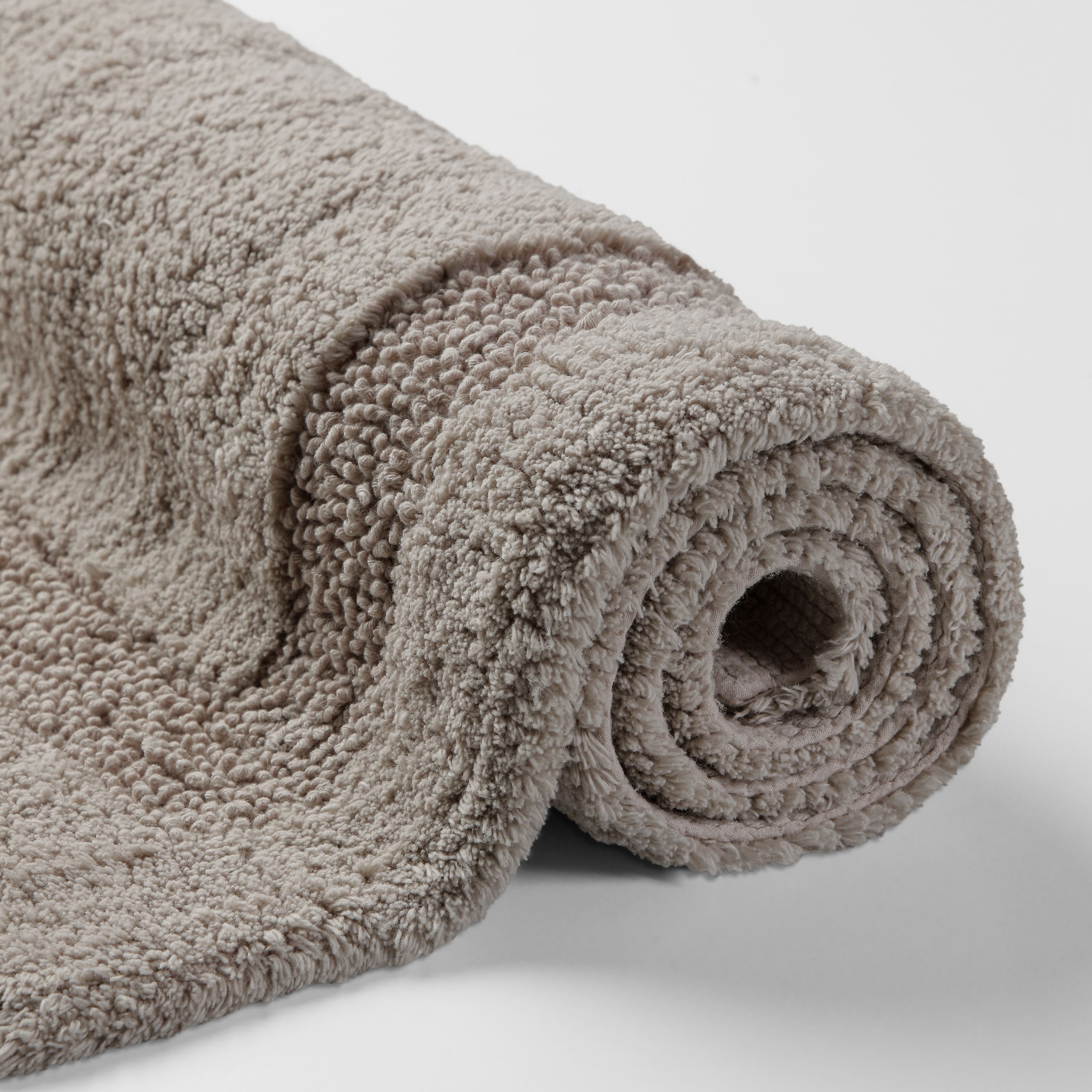 OTTO home Badematte »Meellor« Höhe 20 mm Badteppich, getuftet, modern, Uni, antirutsch, flauschig, Baumwolle