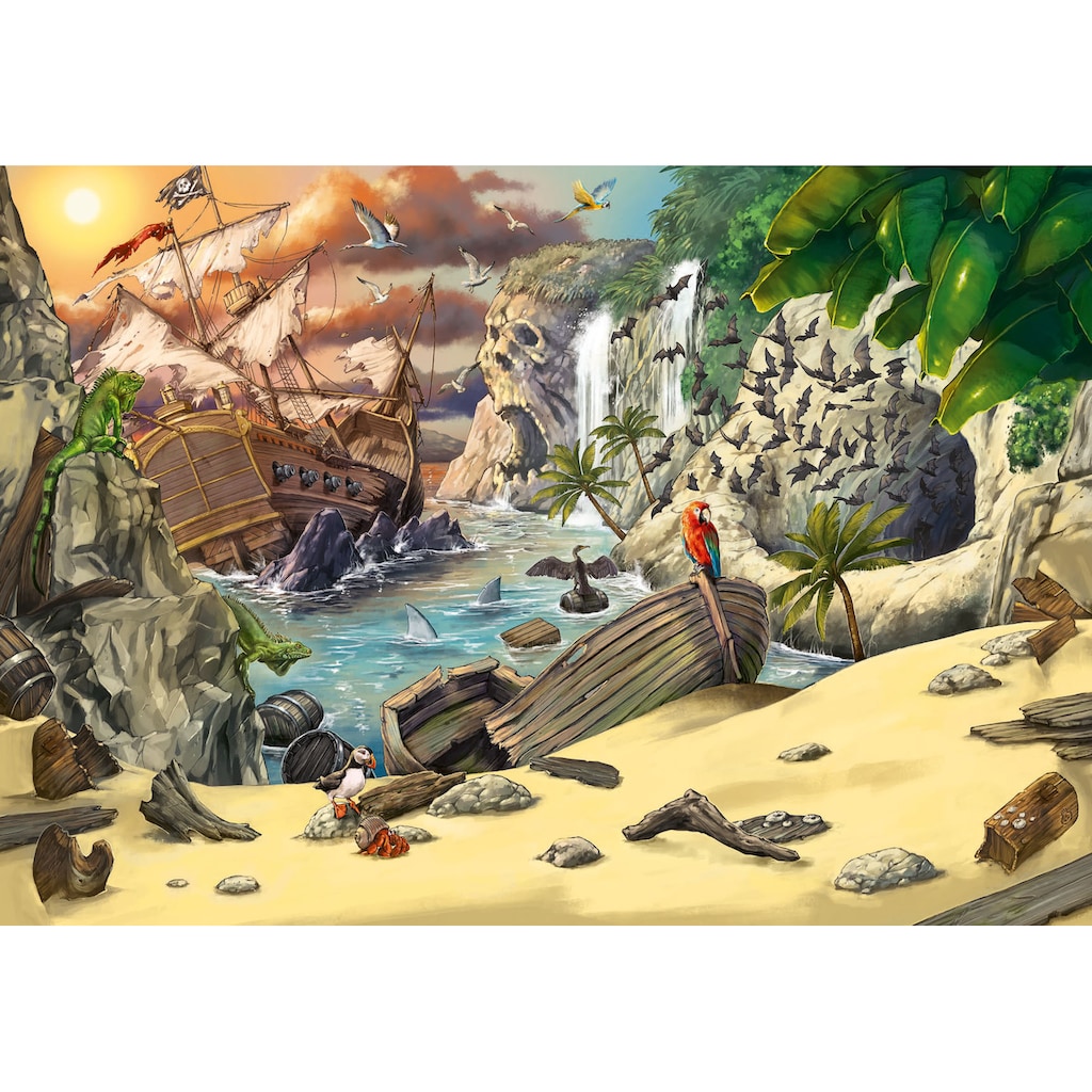 Ravensburger Puzzle »EXIT, Puzzle Kids Das Piratenabenteuer«