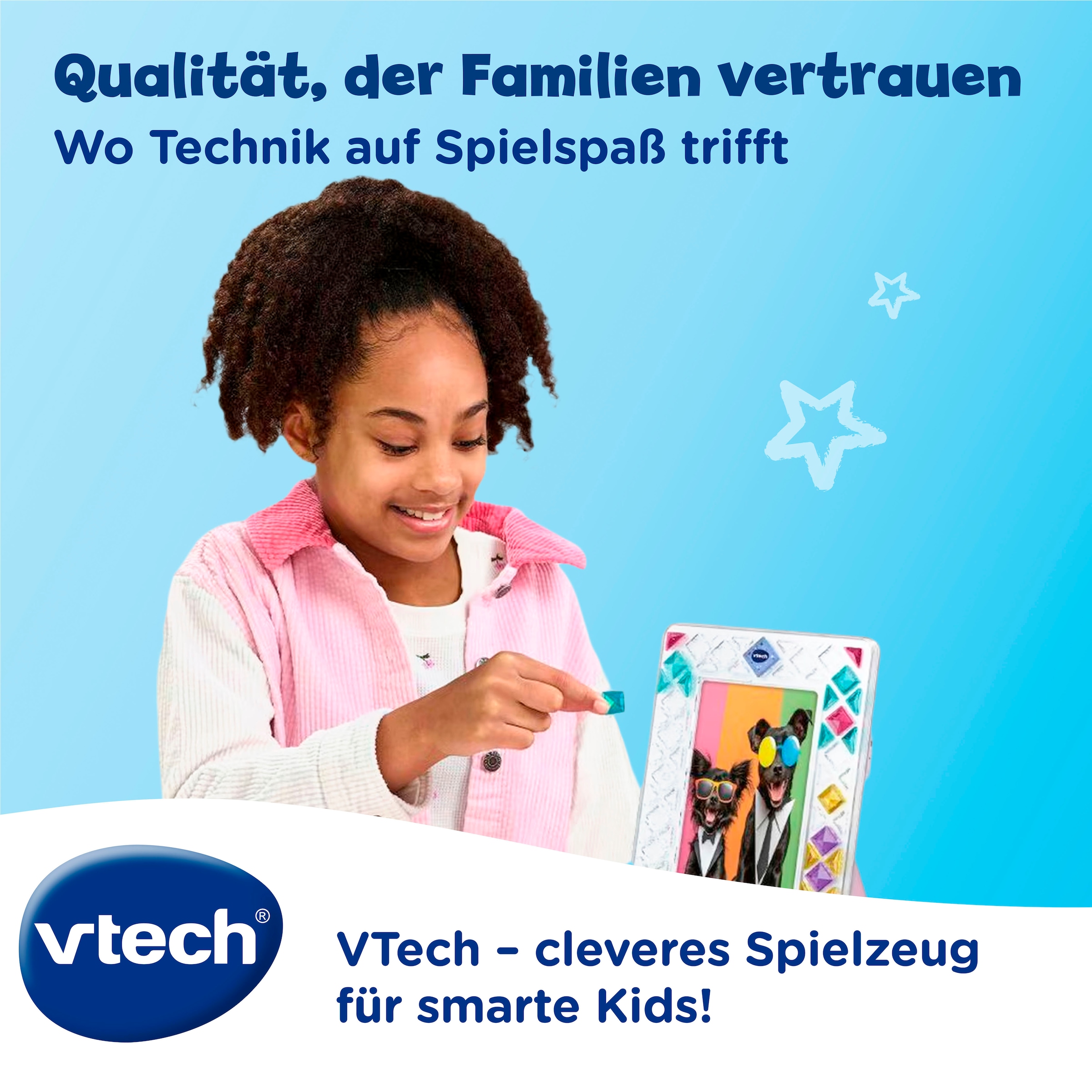 Vtech® Kreativset »Mosaic Magic Lights - Bilderrahmen«