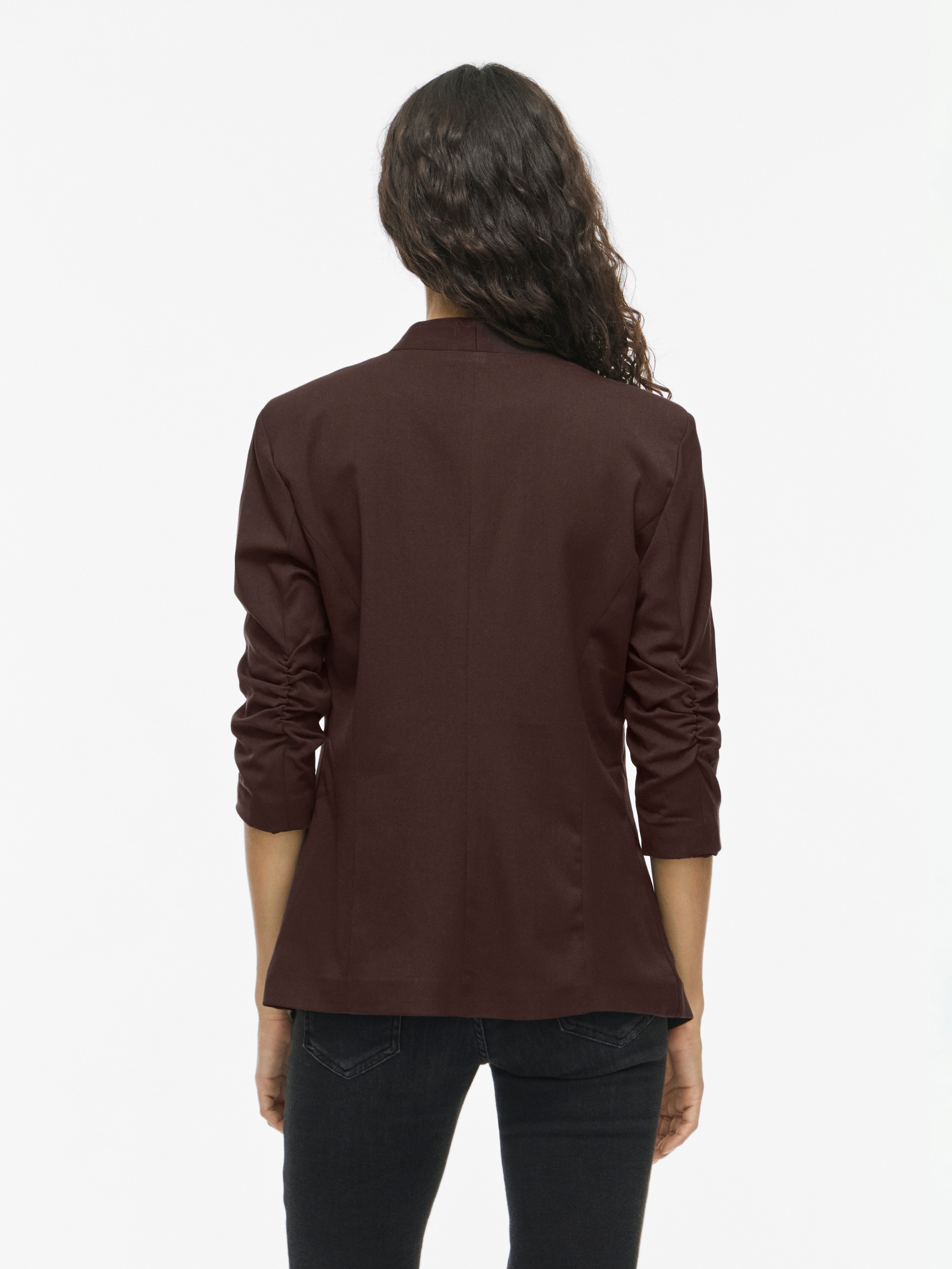 Vila Kurzblazer »VIHER NEW 3/4 BLAZER -NOOS« Materialmix, regular fit