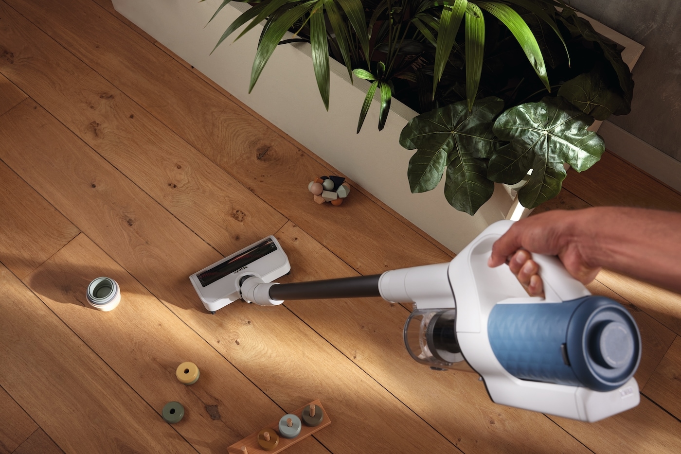 Miele Akku-Hand-und Stielstaubsauger »Duoflex HX1«, Nordicblau