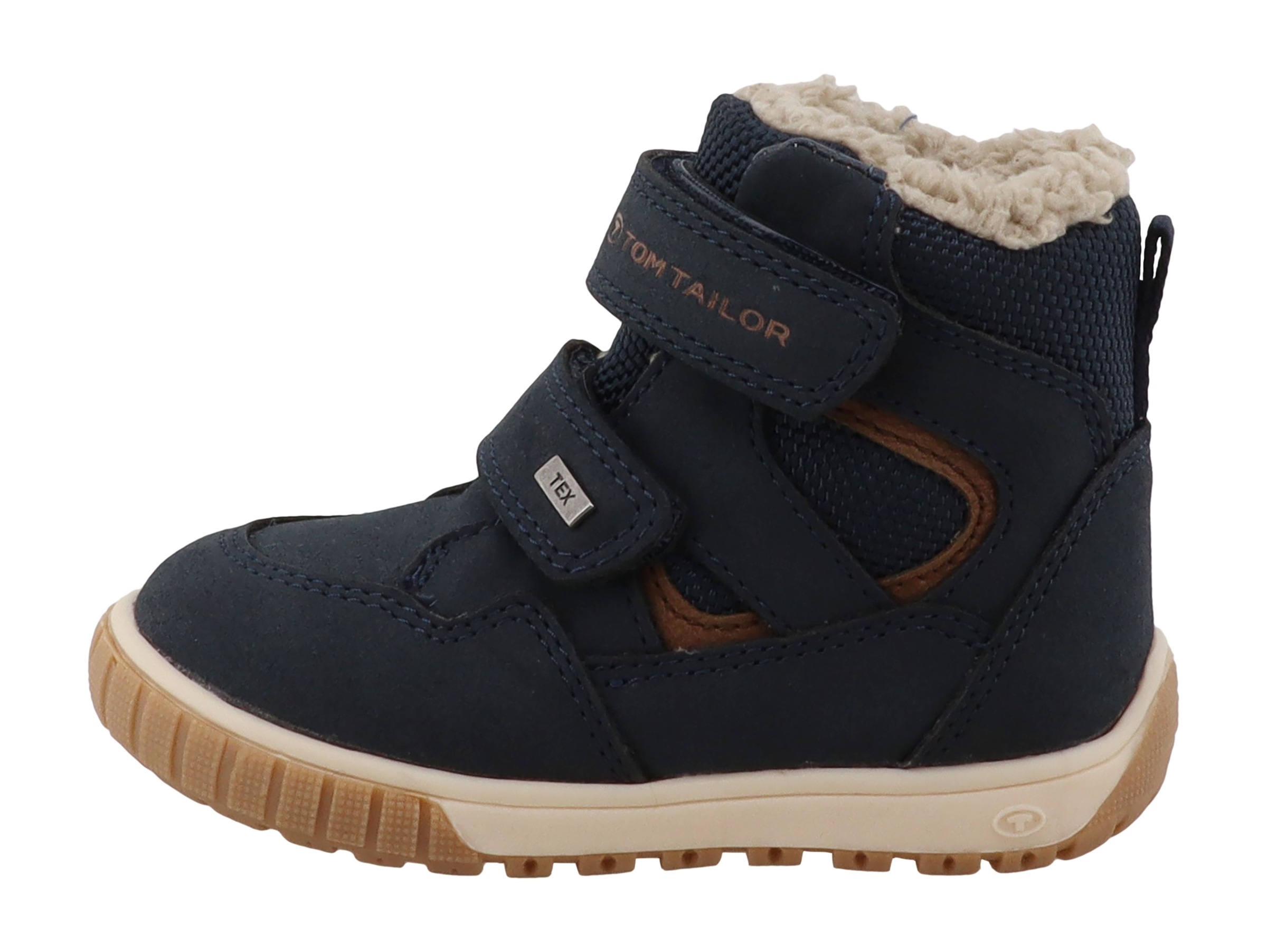 TOM TAILOR Winterboots  Klettboots mit wasserabweisender TEX-Ausstattung