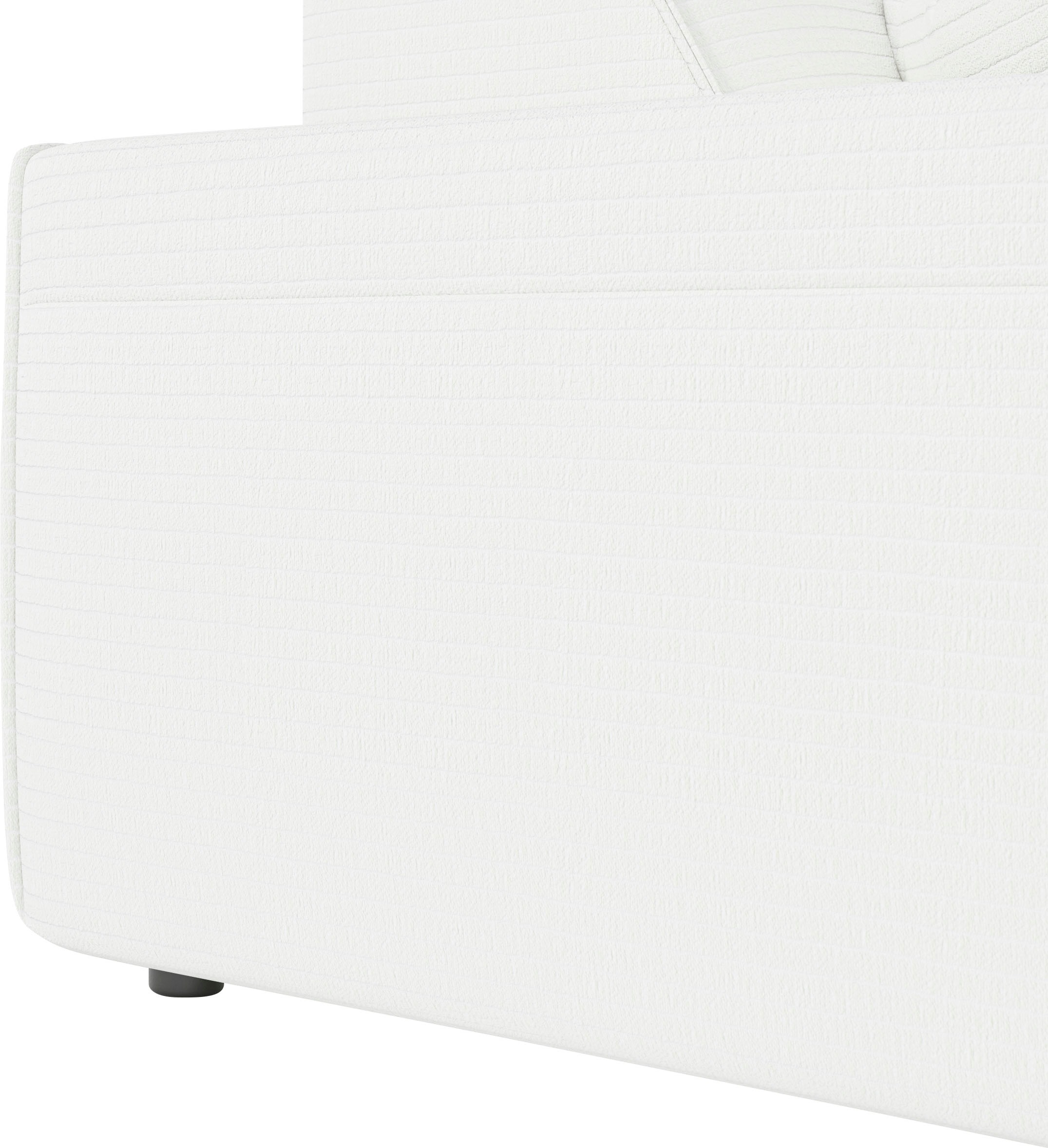 andas Ecksofa »Glimminge auch in Breitcord, Feincord, Bouclé + Easy care-Bezug«, L-Form, Breite 294, Zierkissen