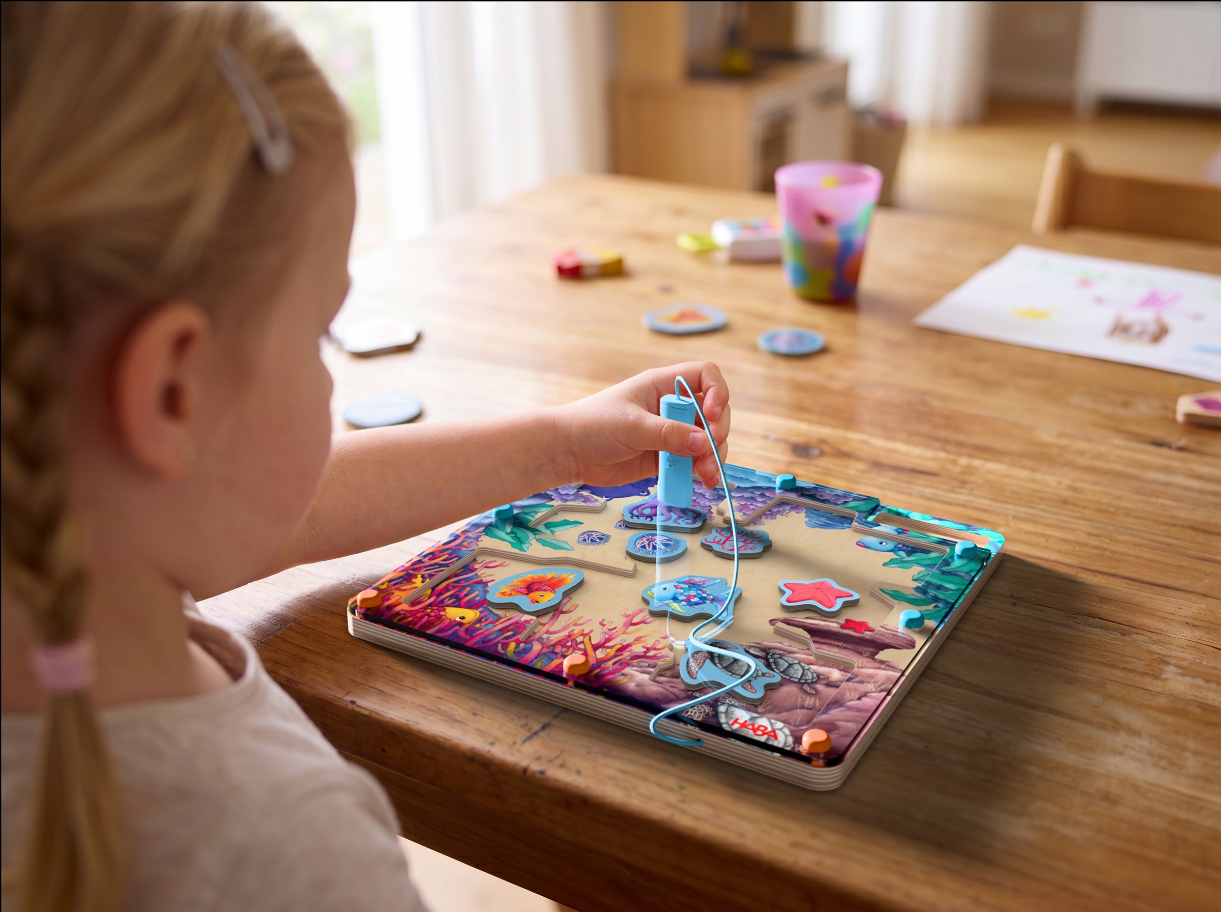Haba »Magnetspiel Vario Der Regenbogenfisch«