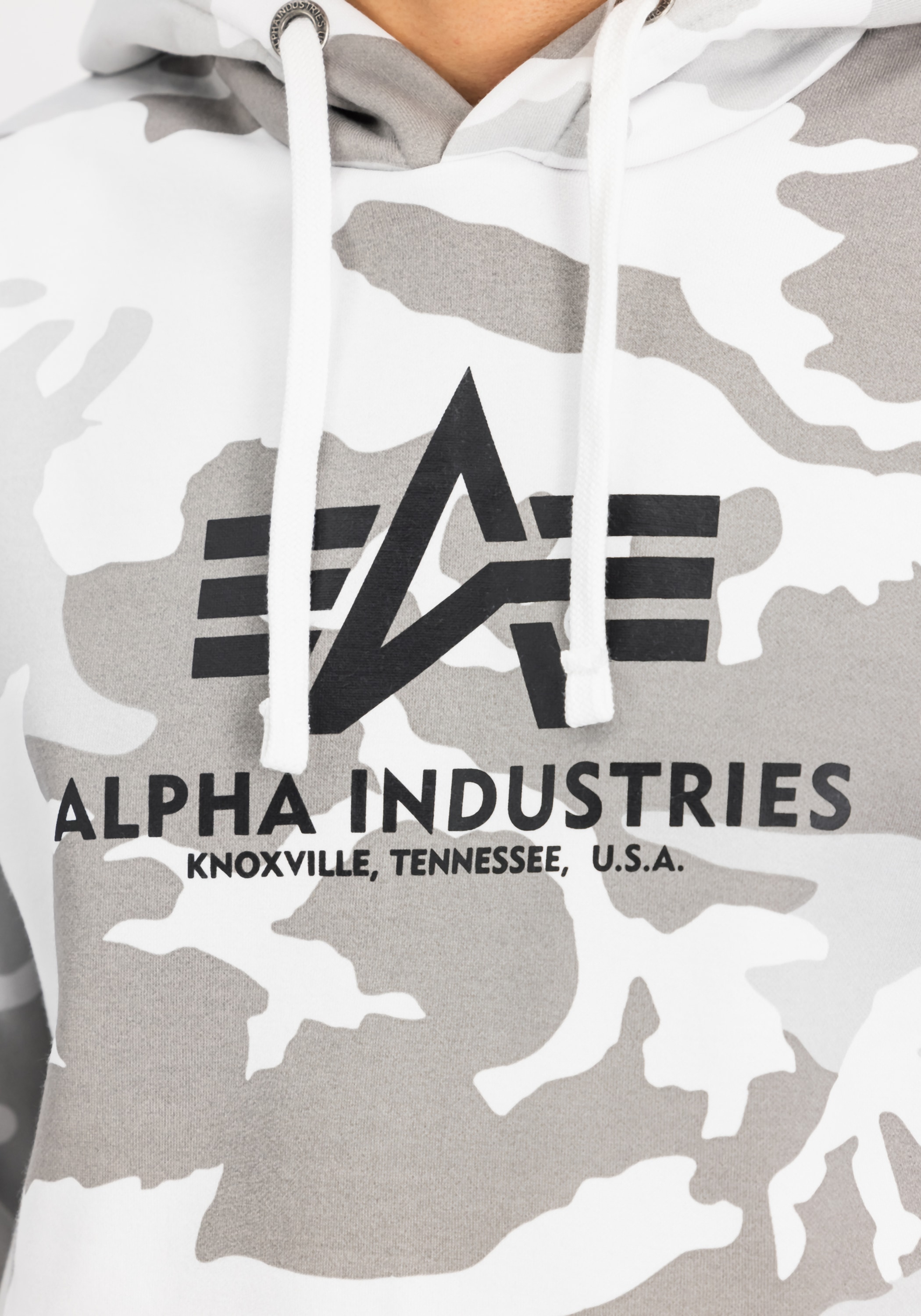 Alpha Industries Hoodie »Alpha Industries Men - Hoodies Basic Hoodie BL Camo«