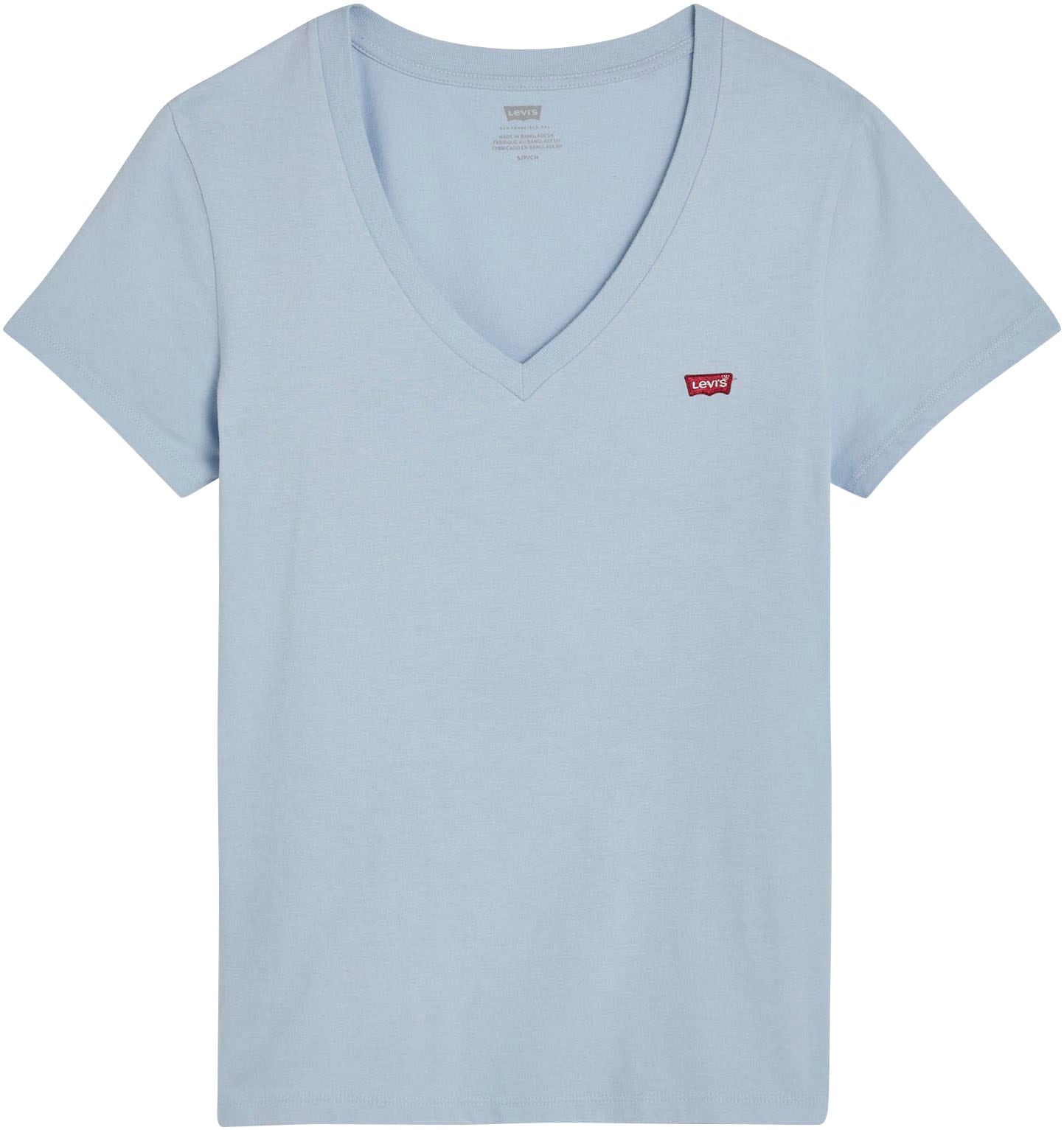 Levi's® V-Shirt »Perfect Tee«, mit kleinem Batwing- Logo