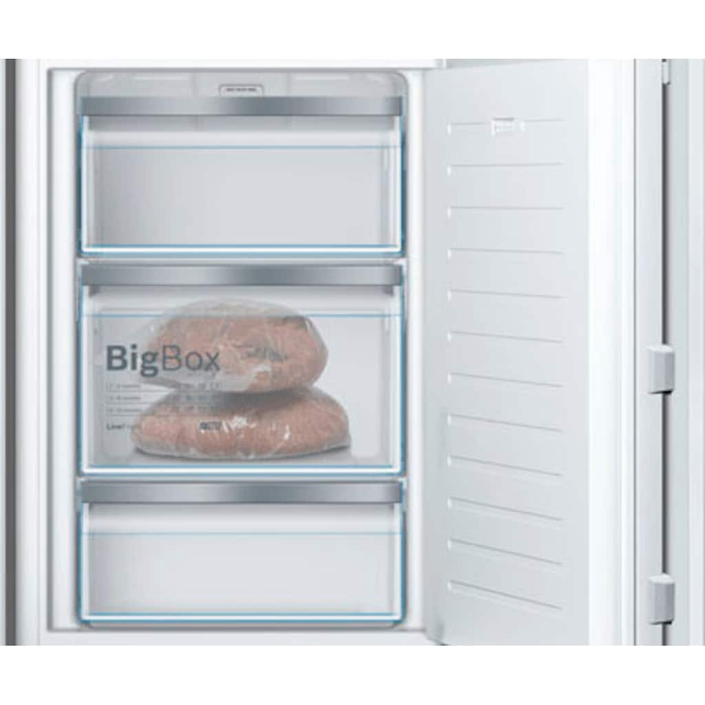 BOSCH Einbaugefrierschrank »GIV21AFE0«, 6, 87,4 cm hoch, 55,8 cm breit