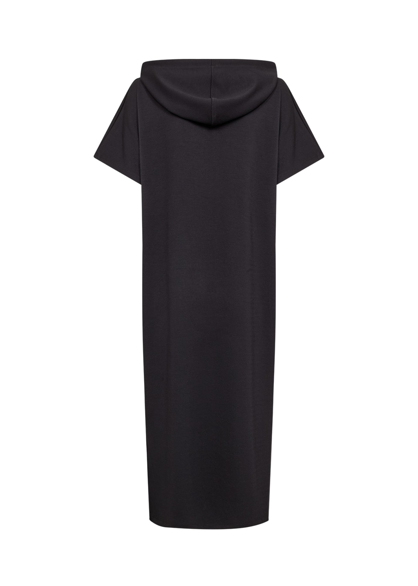 soyaconcept Shirtkleid »SC-BANU 302« Kängurutasche Materialmix mit Stretch, Kapuze