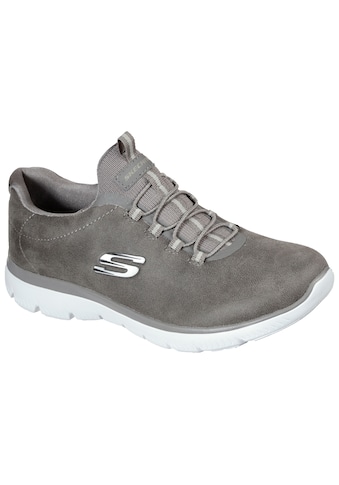 Skechers Slip-On Sneaker »SUMMITS OH SO SMOOTH«, mit gepolstertem Schaftrand kaufen