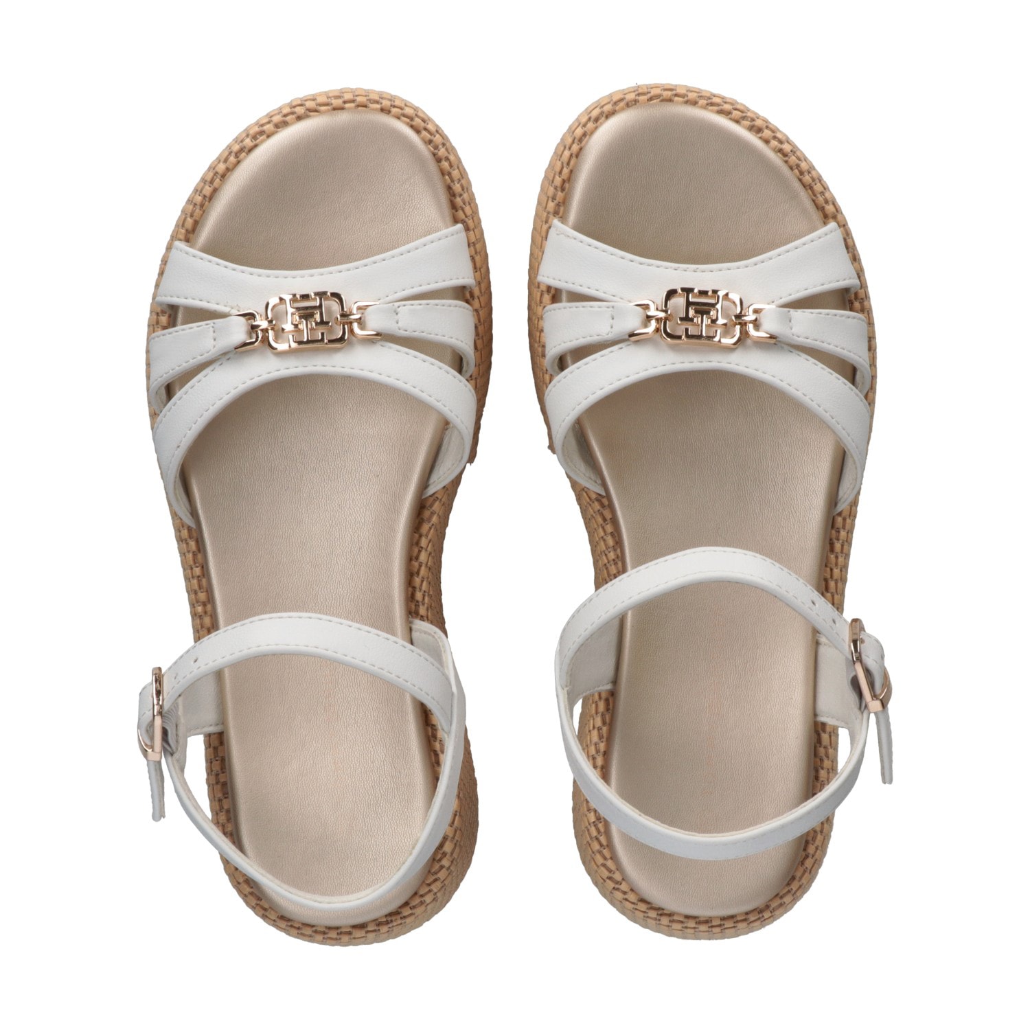 Tommy Hilfiger Sandale  , Plateau, Sommerschuh, Wedge Sandale mit Schnallenverschluss