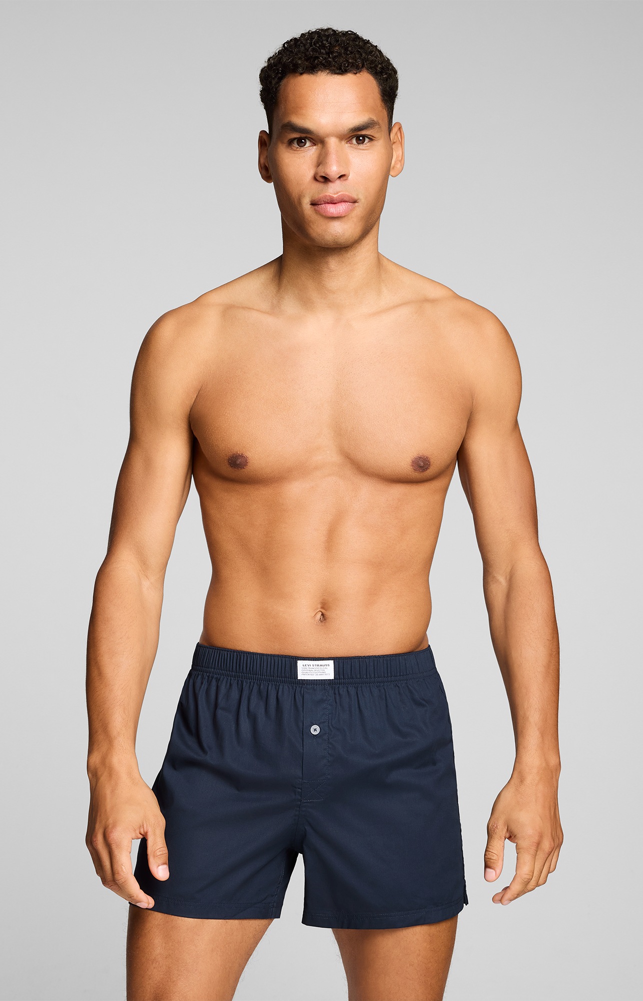 Levi's® Webboxer »LEVIS MEN WOVEN BOXER 2P« 2er Pack,  mit Eingriff, Baumwolle, weites Bein