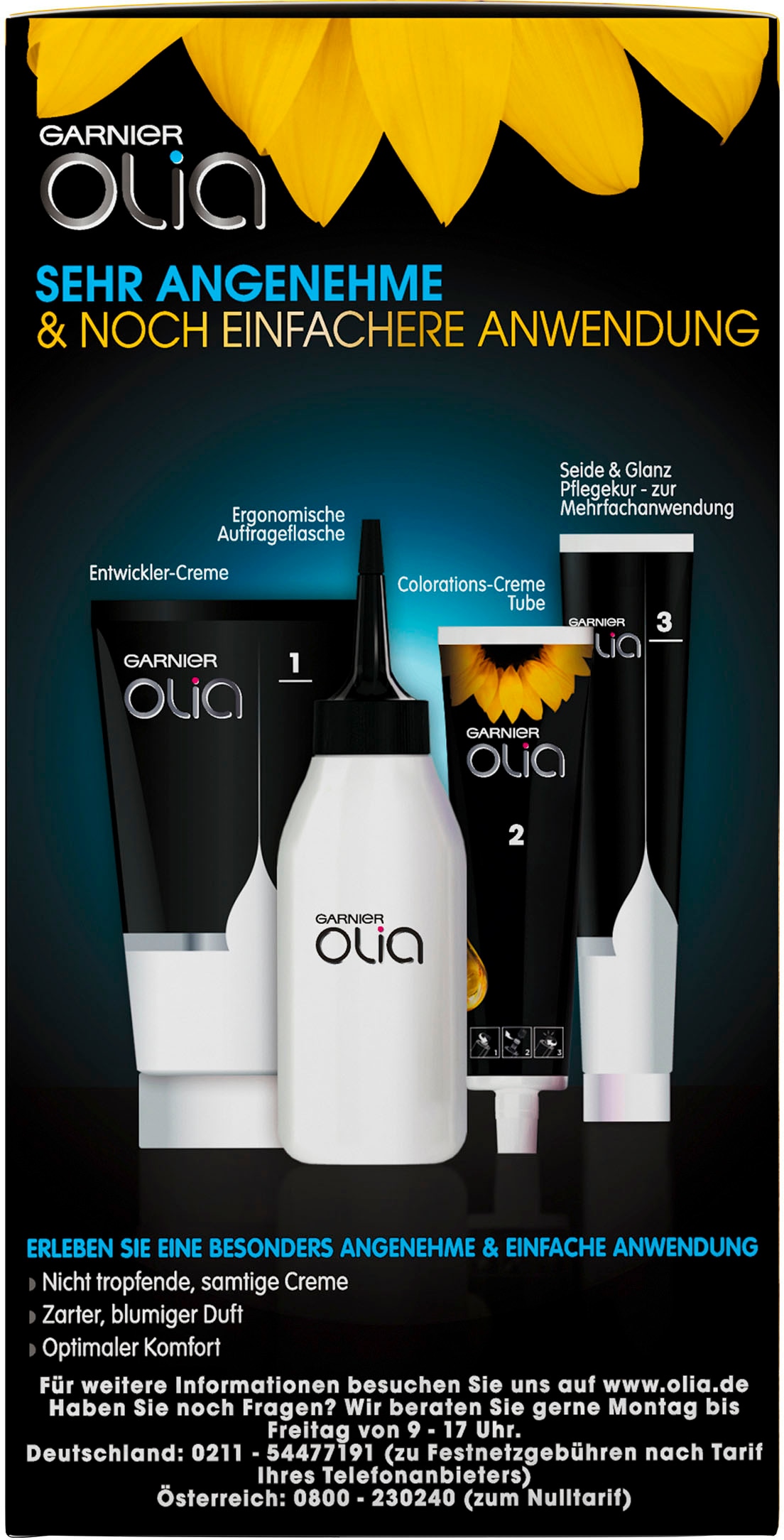 GARNIER Coloration »Olia Aufheller«, mit pflegender Formel