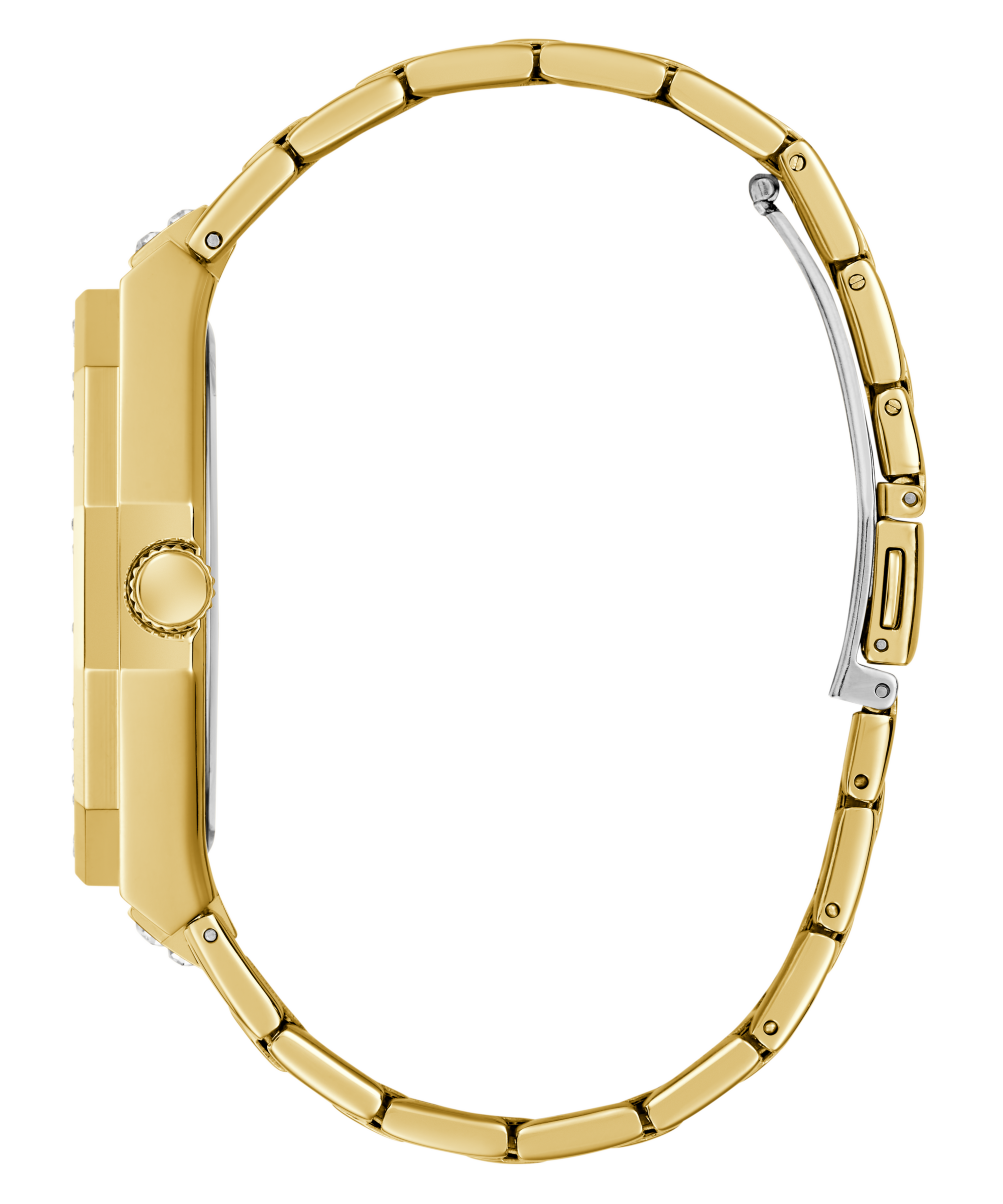 Guess Multifunktionsuhr »KRYPTONITE« Quarzuhr, Armbanduhr, Herrenuhr, Edelstahlarmband, Datum