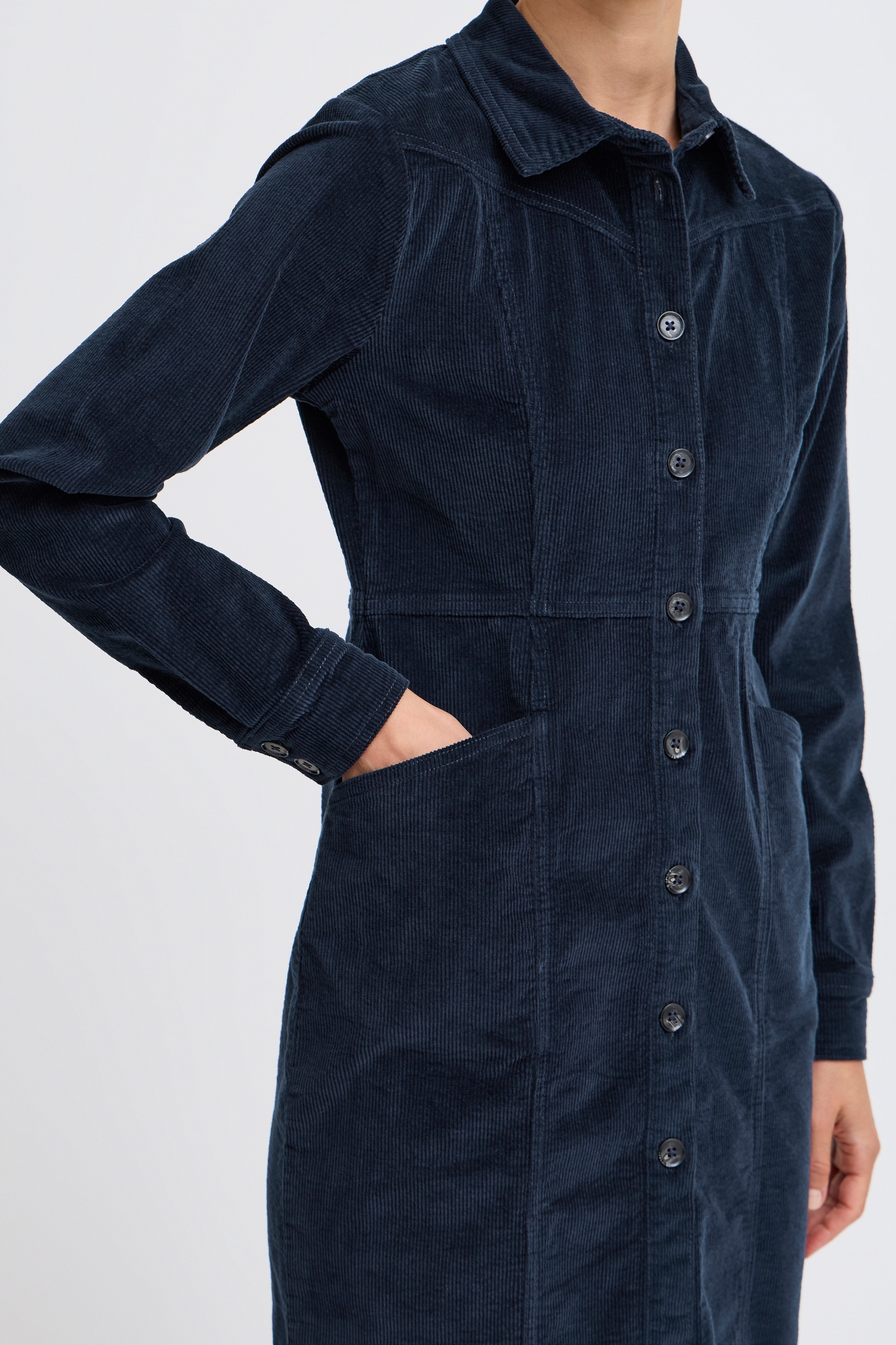 b.young Midikleid »Kleid BYDASIK«