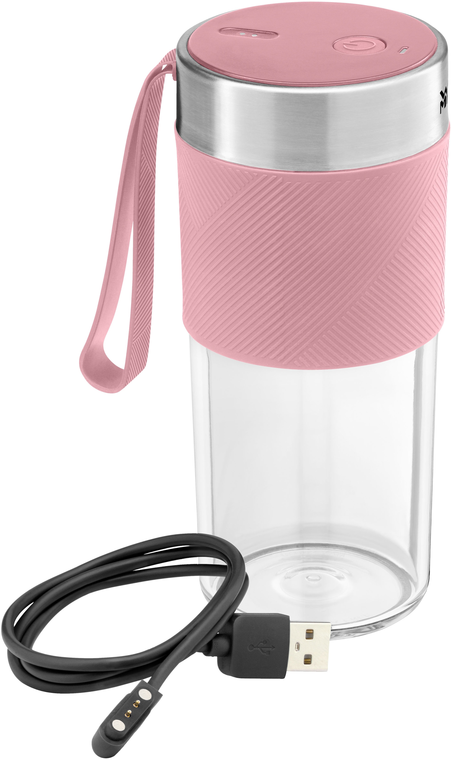 WMF Smoothie-Maker »KÜCHENminis Mix on the Go«, 50 W, tragbar, wiederaufladbar, 300 ml, 50 W, langlebiger Akku, 20.000 U/min