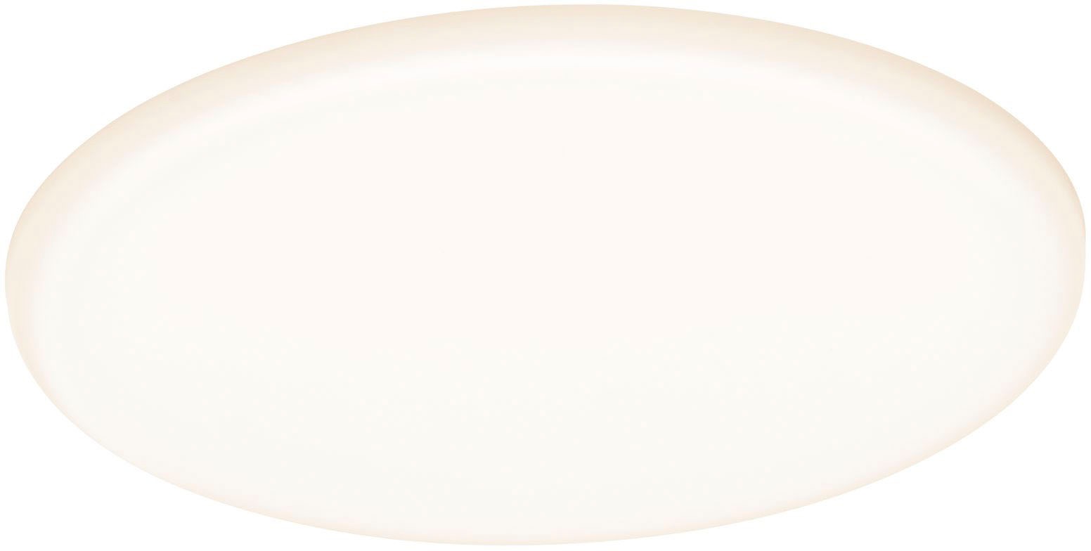Paulmann LED Einbauleuchte »Veluna VariFit IP44 3-Stufen-dimmbar rund 185 17W 3.000K Satin«, 1 flammig, LED Einbaupanel IP44 3-Stufen-dimmbar rund 185 17W 3.000K Satin