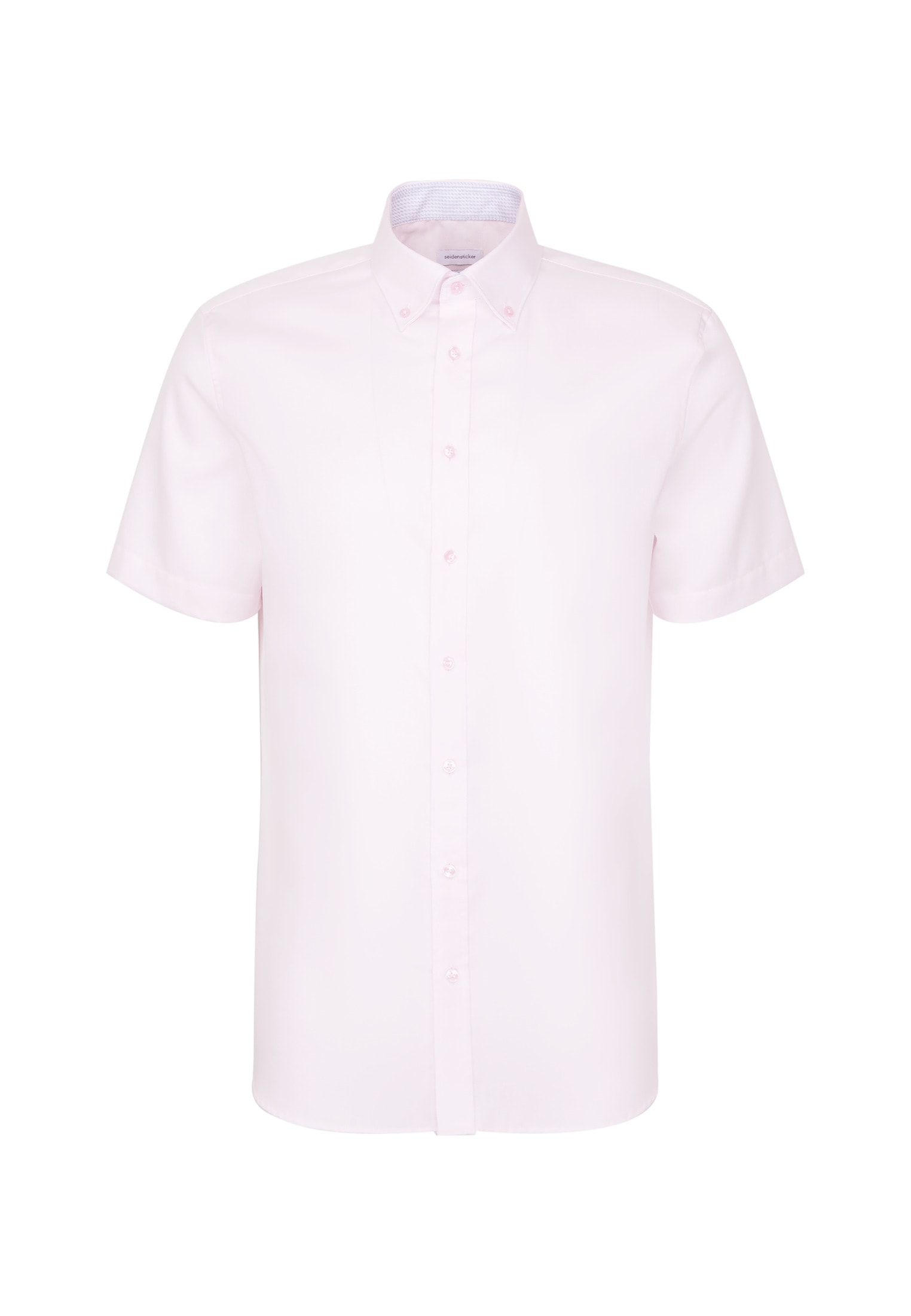seidensticker Businesshemd »Schwarze Rose« Shaped 1/2 Button-Down-Kragen Struktur