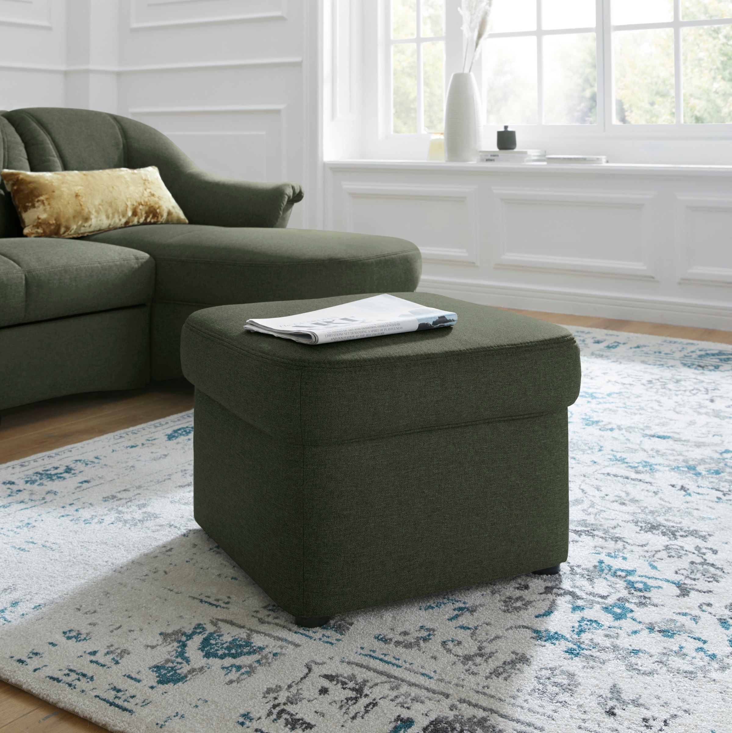 DOMO collection Polsterhocker »Sarafina«