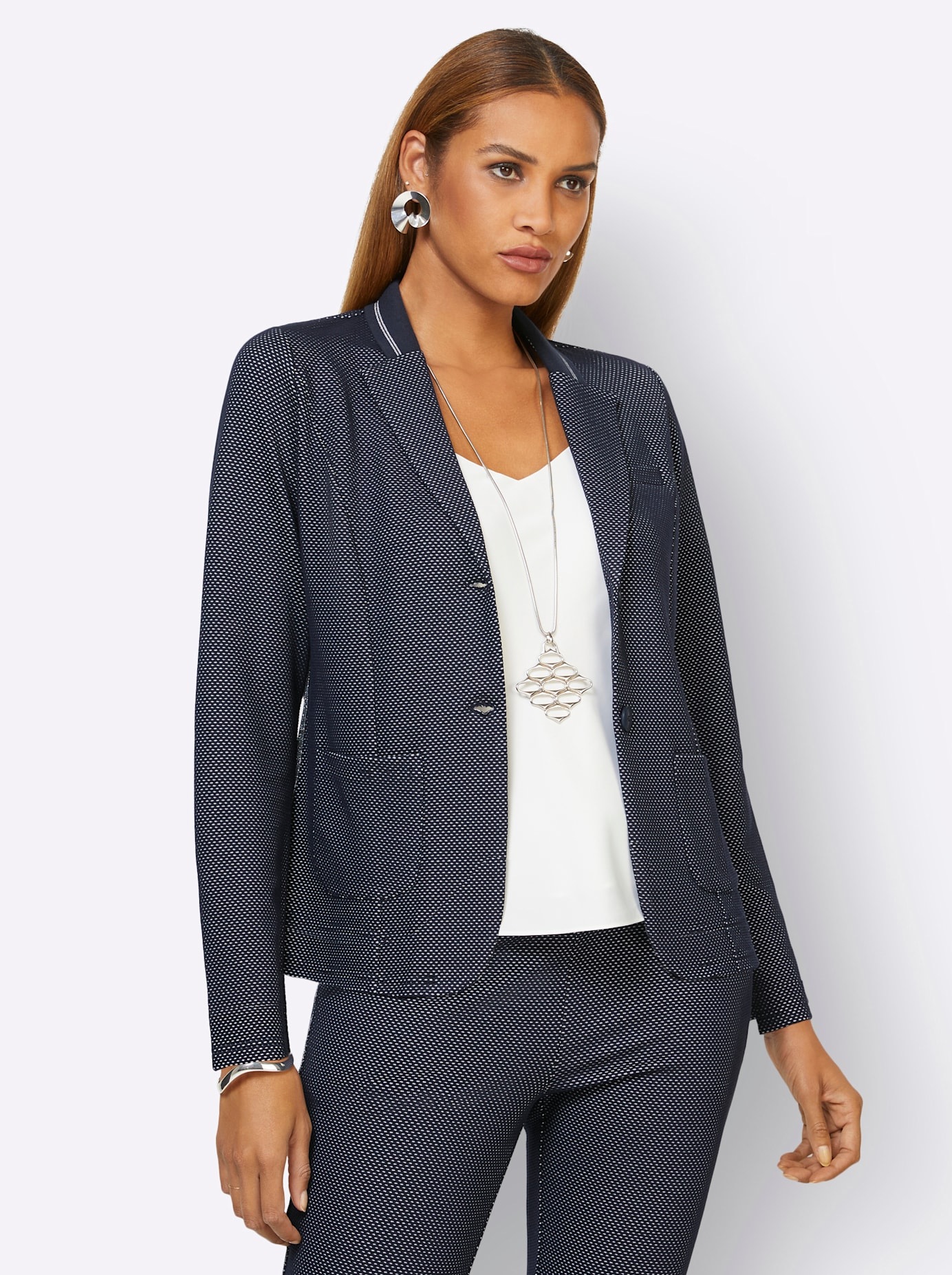 creation L Jackenblazer »Jersey-Blazer«