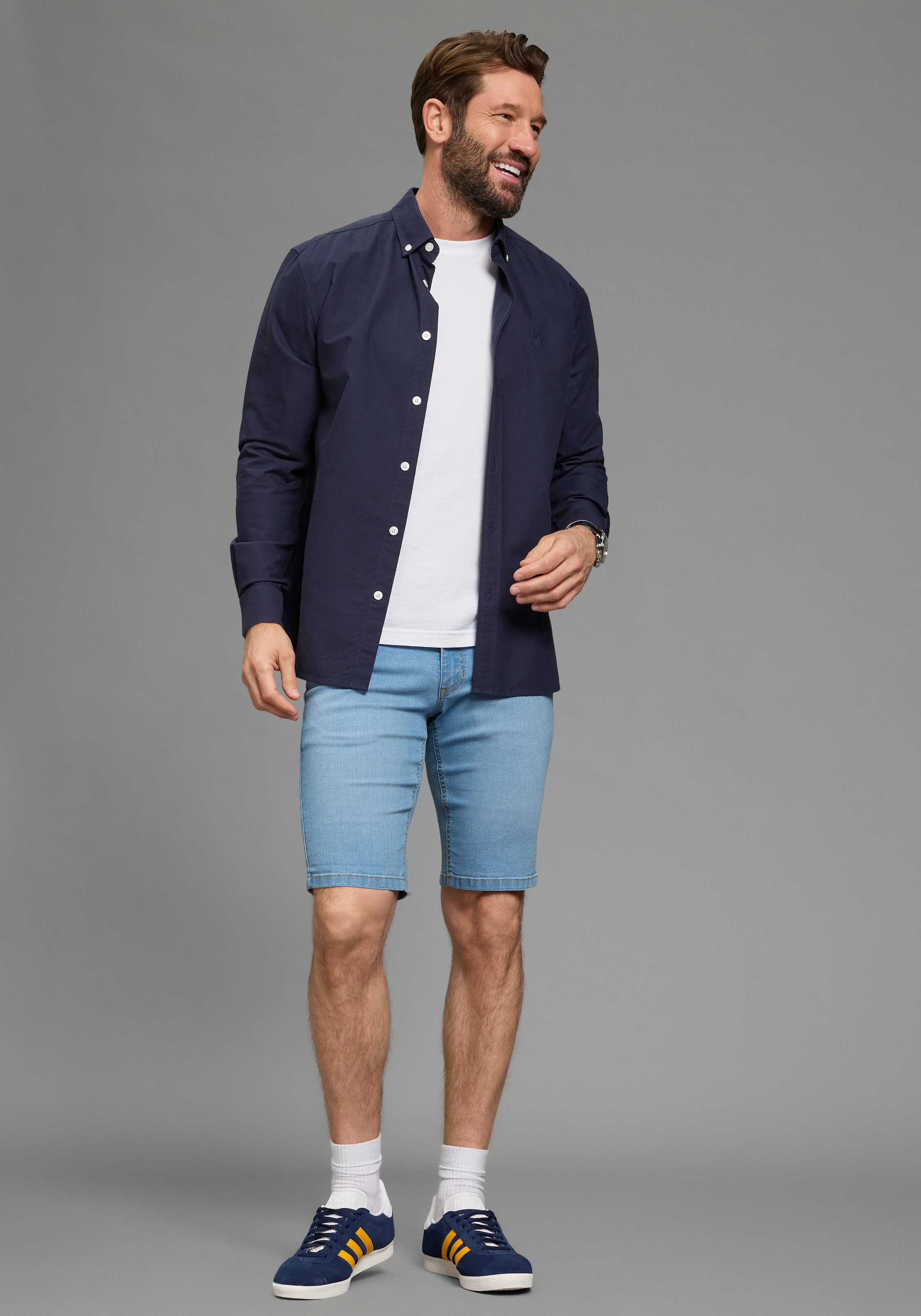 Arizona Jeansshorts »Doppelpack Denimshorts« 2er-Pack,  Regular-Fit, gerade geschnittenes Bein