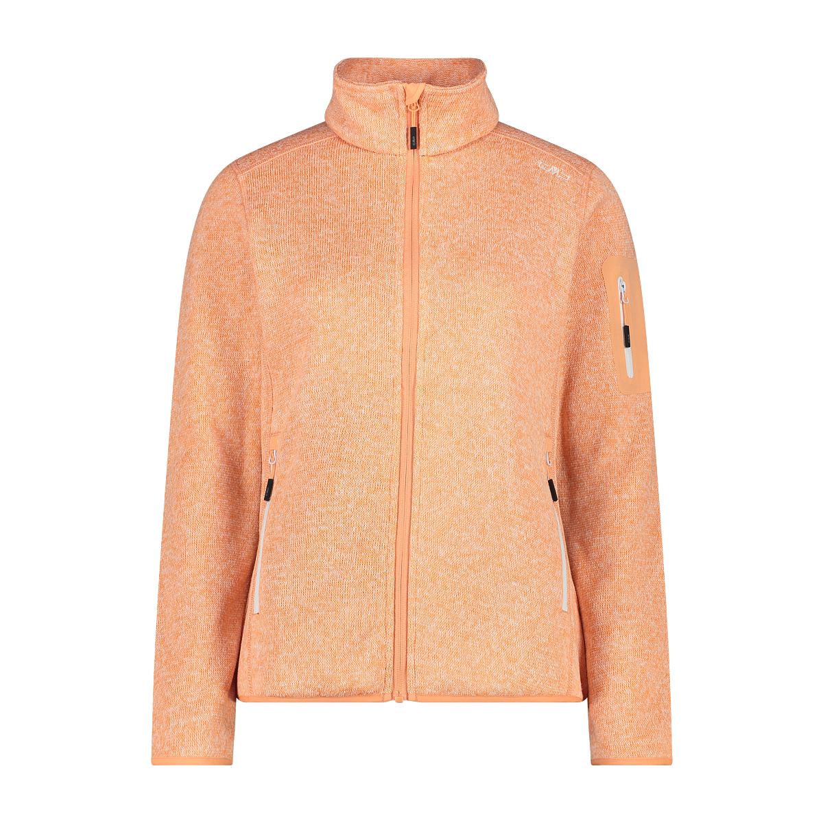 CMP Strickfleecejacke, (1 St.), Wärmeisolierend & Schnell trocknend & Atmungsaktiv