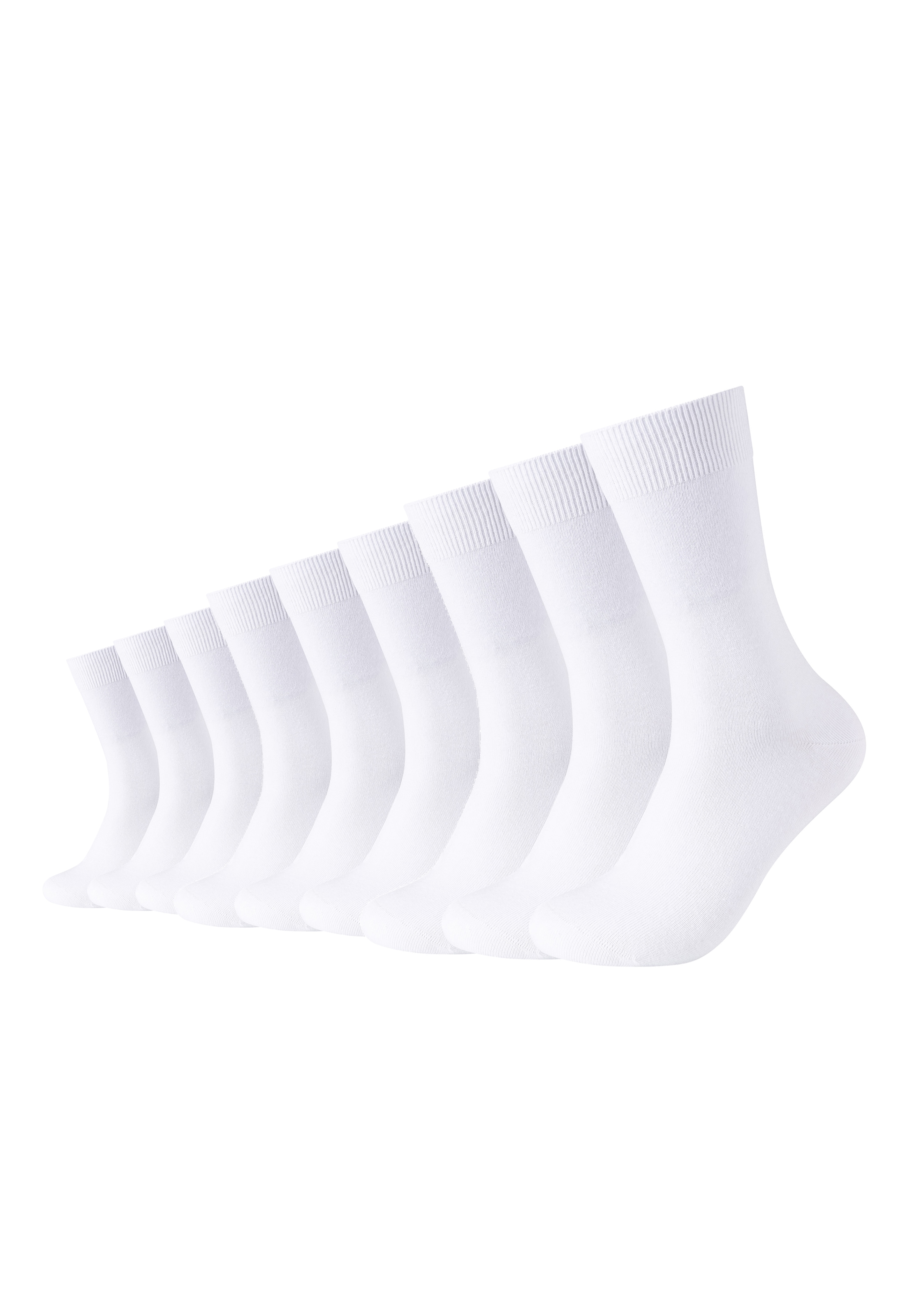 Camano Socken »comfort« 9 Paar,  mit verstärktem Fersen- und Zehenbereich