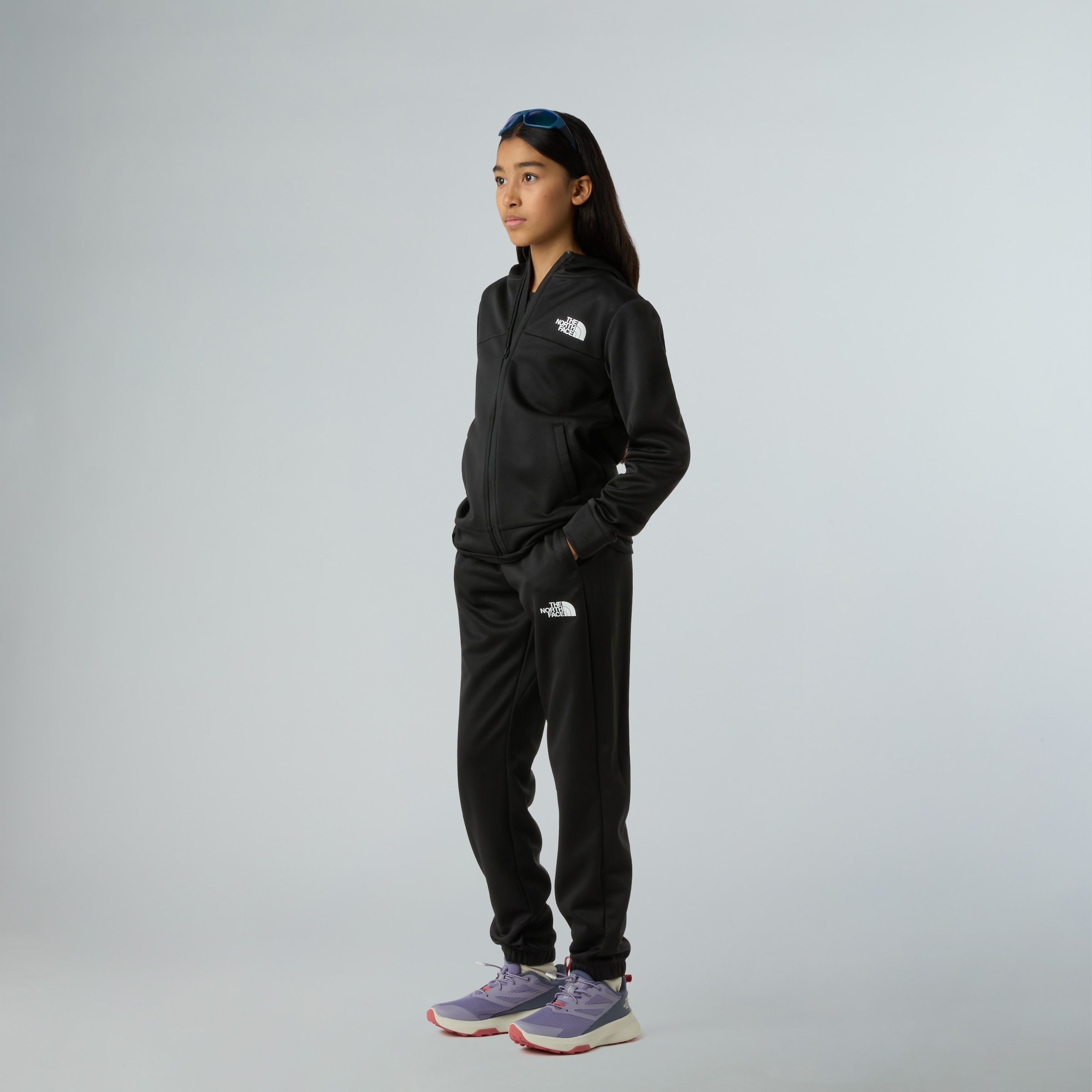 The North Face Fleecejacke »TEEN REAXION FZ HOODIE« 1 Stk. tlg. für Jugendliche, sportlicher Stil, mit Reißverschluss