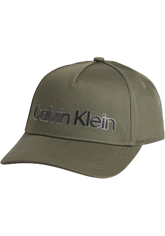 Calvin Klein Baseball Cap, LEATHER LETTERING BB CAP kaufen