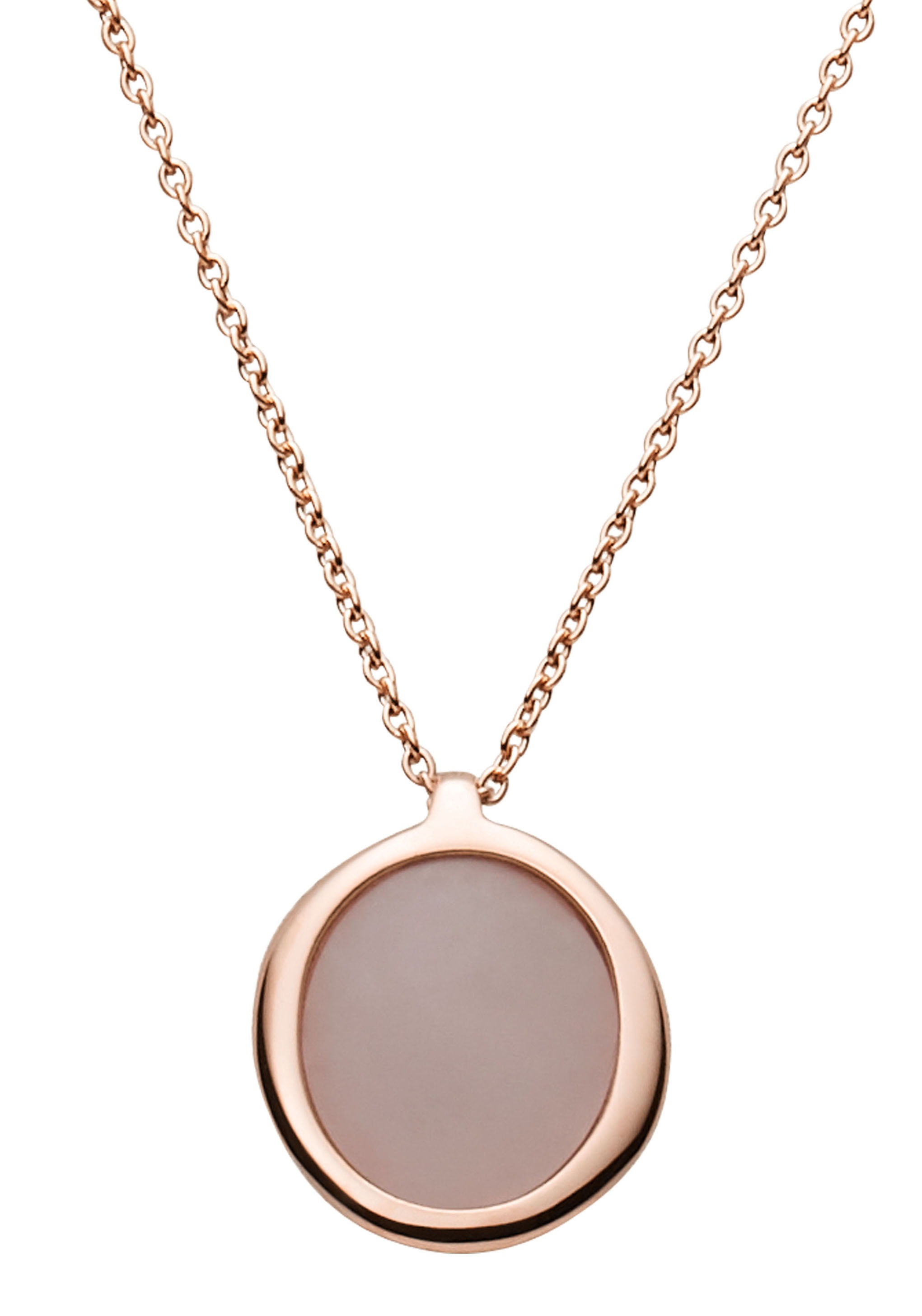 Skagen Kette mit Anhänger »ELLEN, SKJ1484791«, mit Rosenquarz
