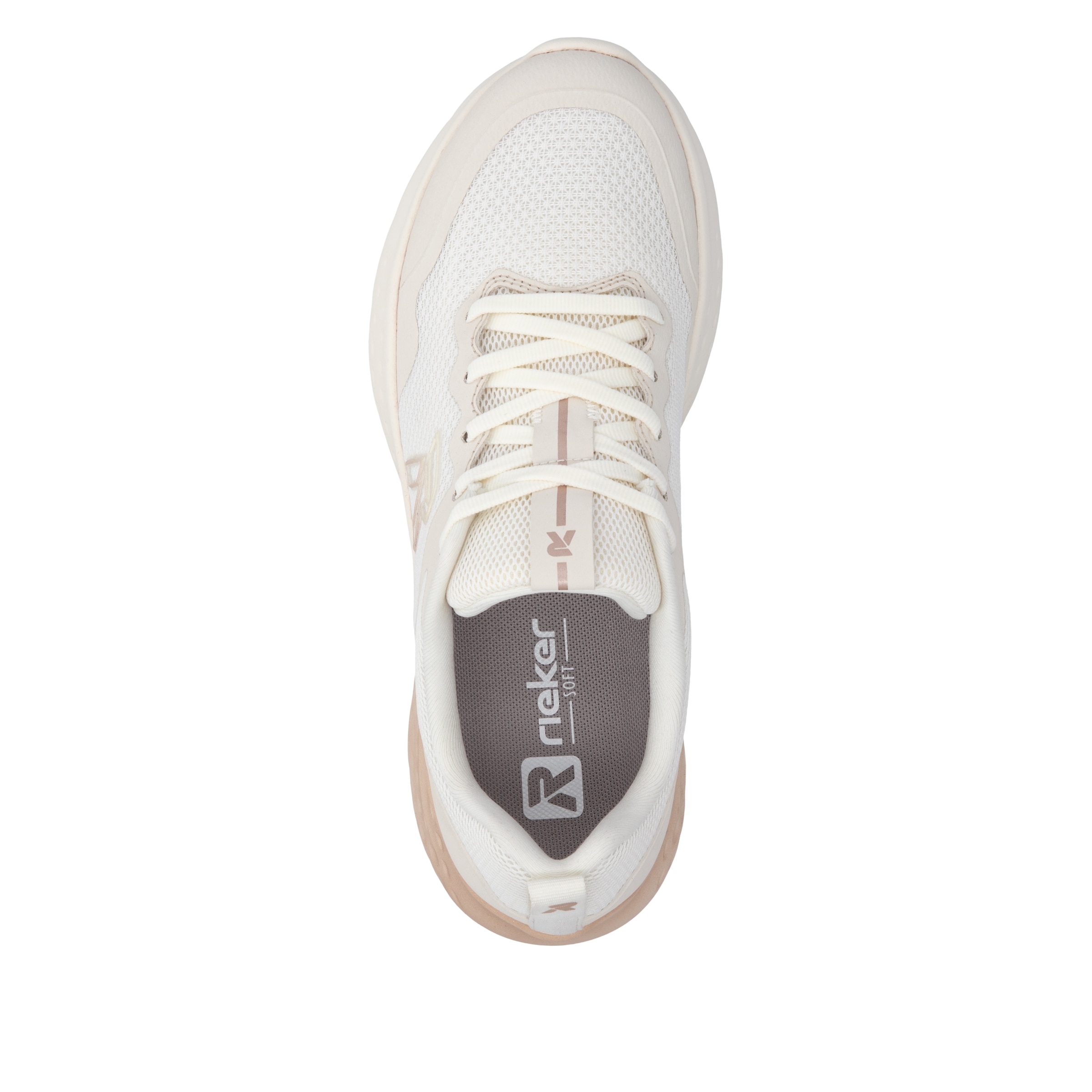 Rieker Plateausneaker  Schnürschuh, Freizeitsneaker mit leichter Plateausohle