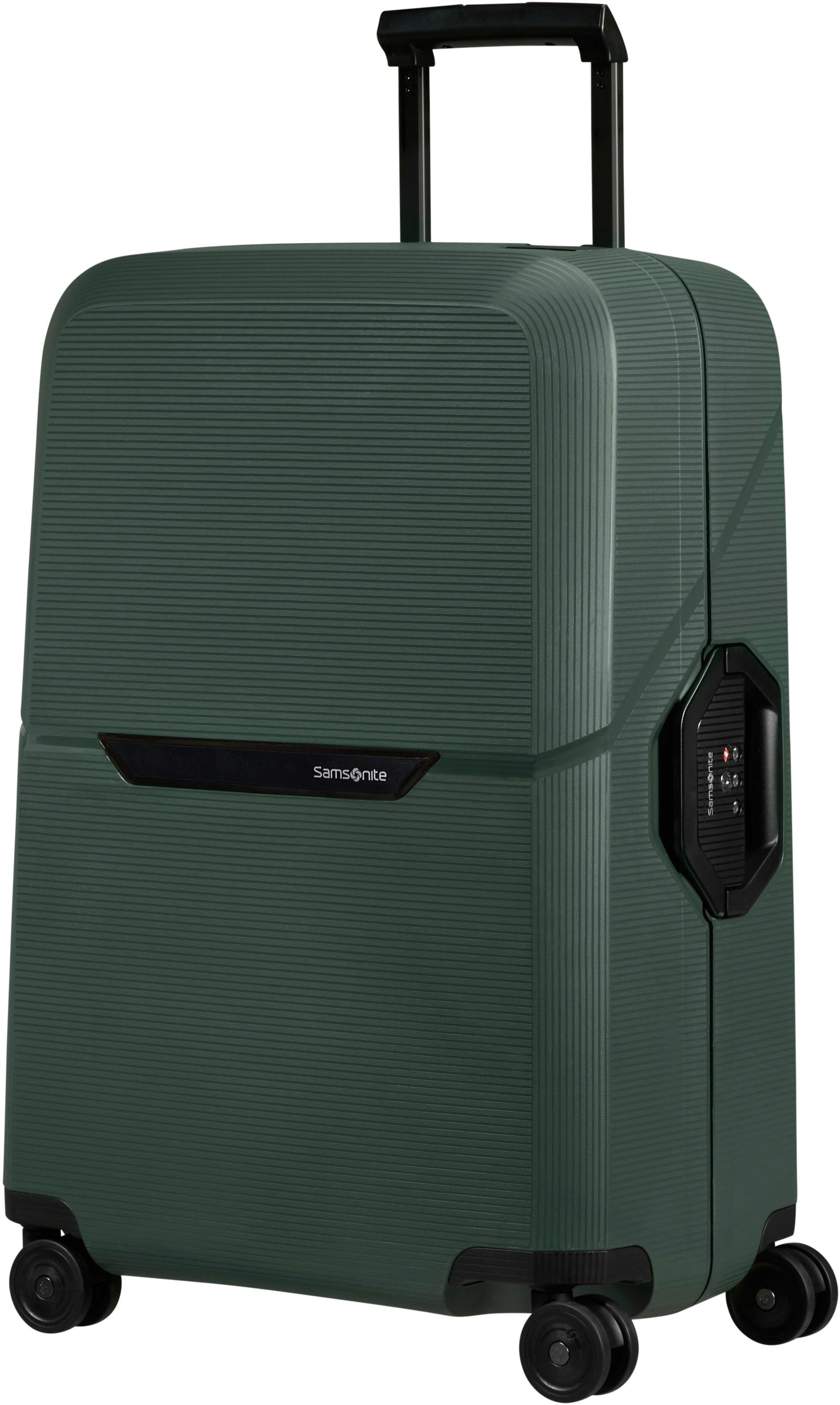 Samsonite Hartschalen-Trolley »MAGNUM ECO, verschiedene Größen und Farben«, 4 Rollen, Reisekoffer Trolley Aufgabegepäck TSA-Zahlenschloss Made in Europe