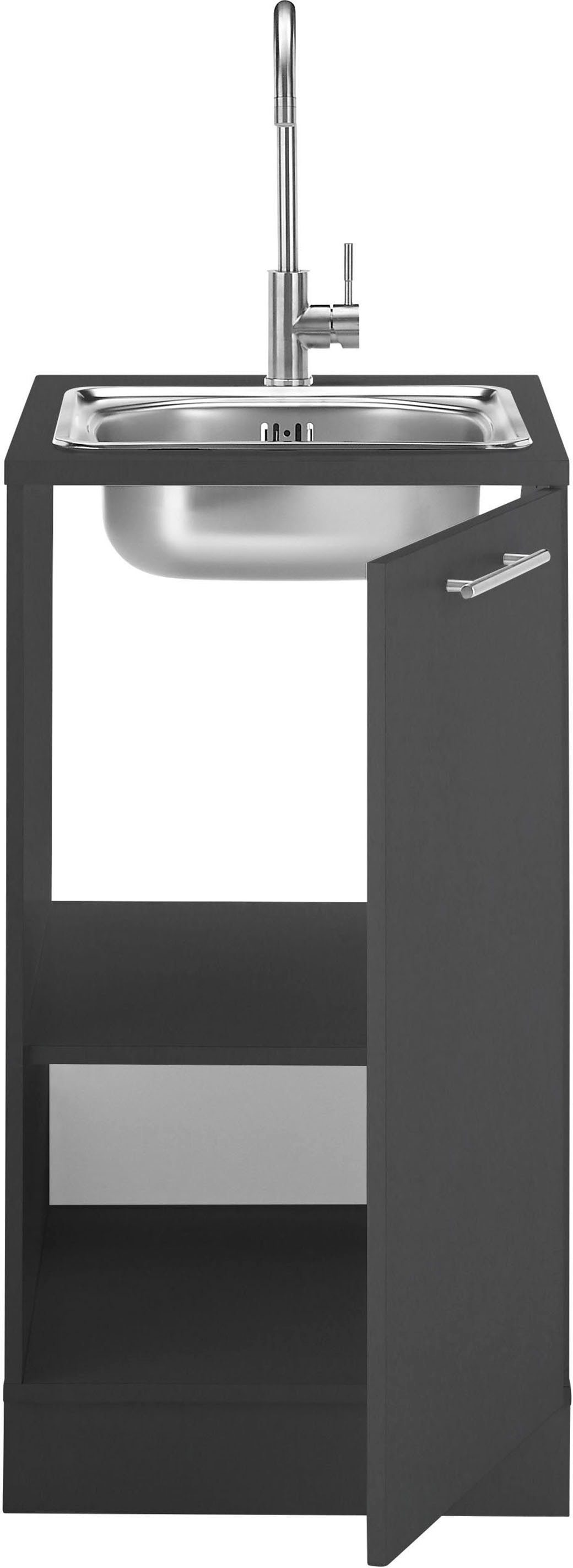 Laundreezy Mehrzweckschrank-Set »Laundreezy, Spülenschrank BxHxT 50x92x68 cm« 1 Stk. tlg.