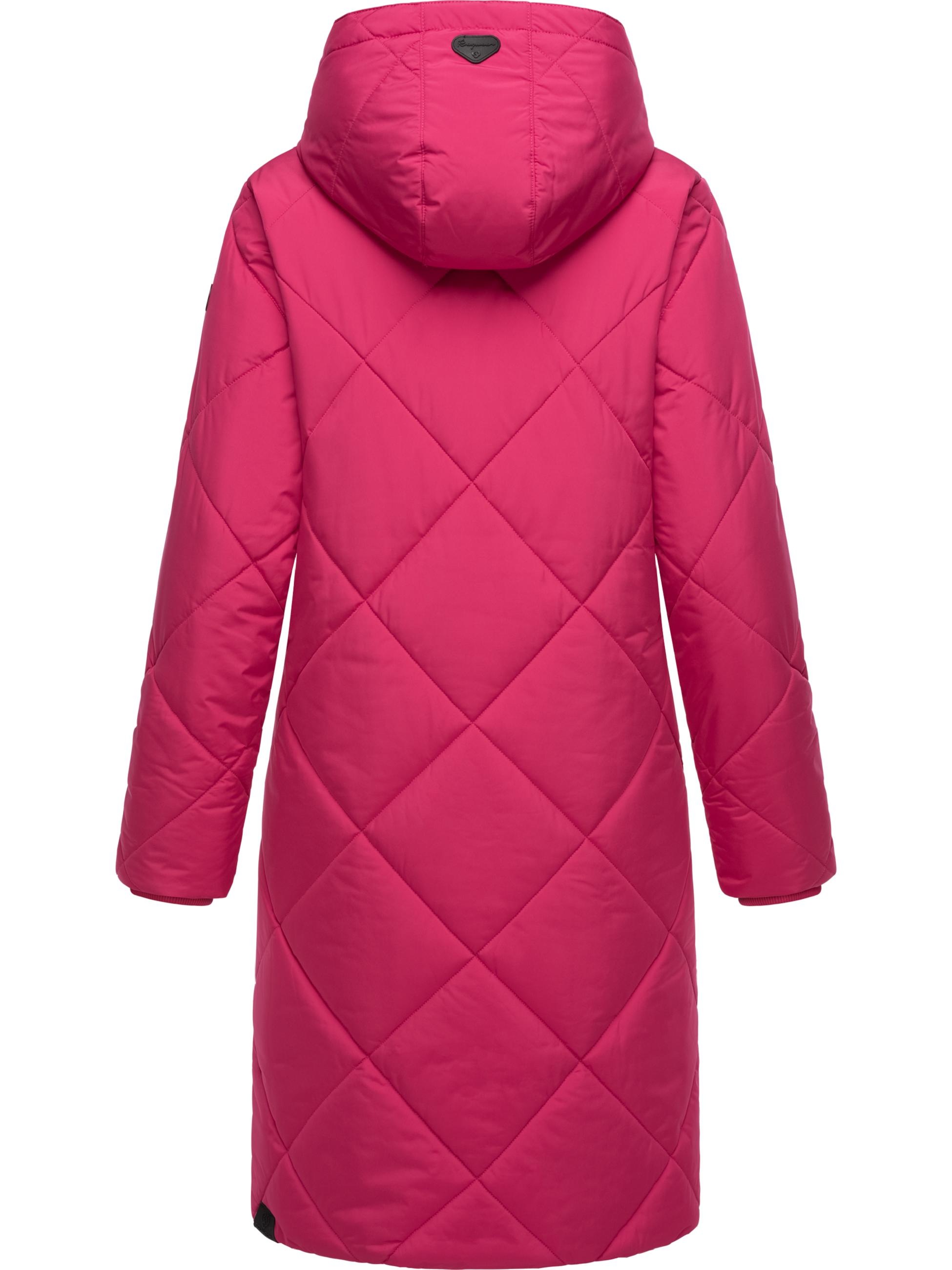 Ragwear Steppmantel »Steppmantel Rebela«, stylischer Winterparka mit abnehmbarer Kapuze