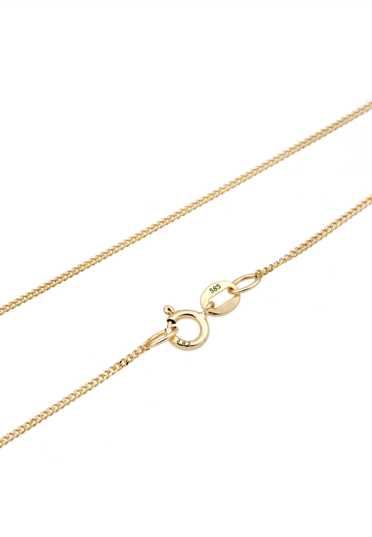 Elli DIAMONDS Ohrring und Ketten Set »Schmuckset Herz Diamant Weiß Brillantschliff (0.105 ct) 585 Gelbgold«