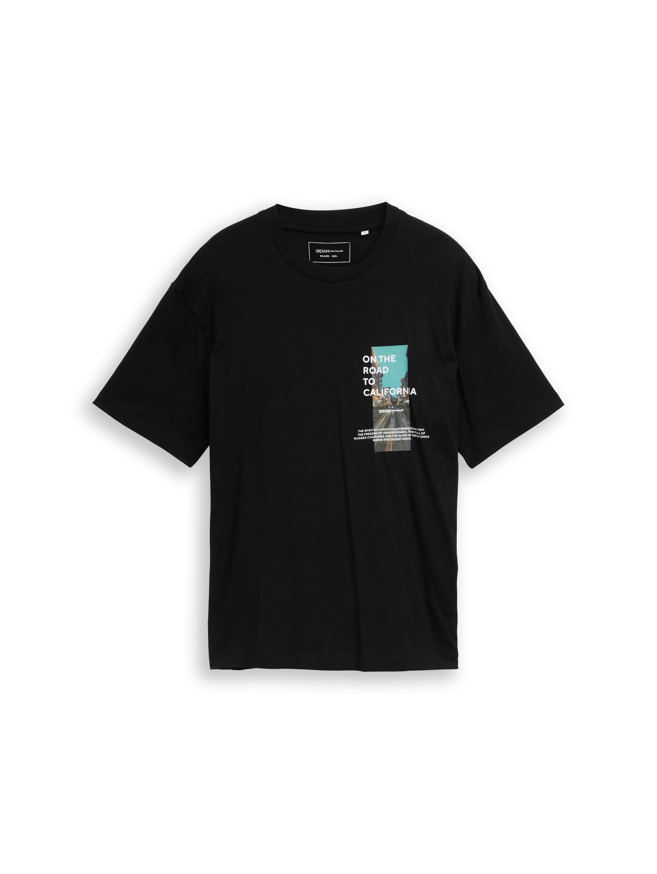 TOM TAILOR Denim T-Shirt mit Fotoprint