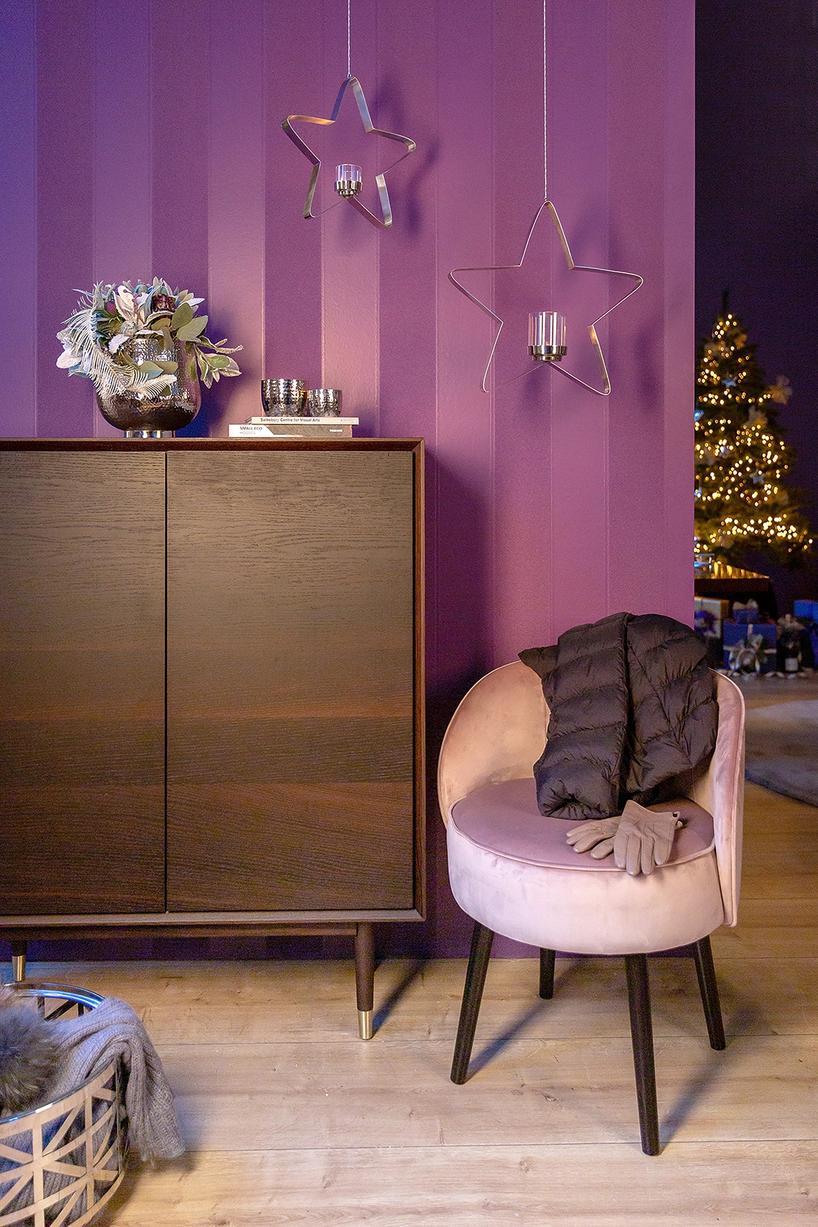 Fink Teelichthalter »STACEY« Hängewindlicht, sternförmig, aus Edelstahl