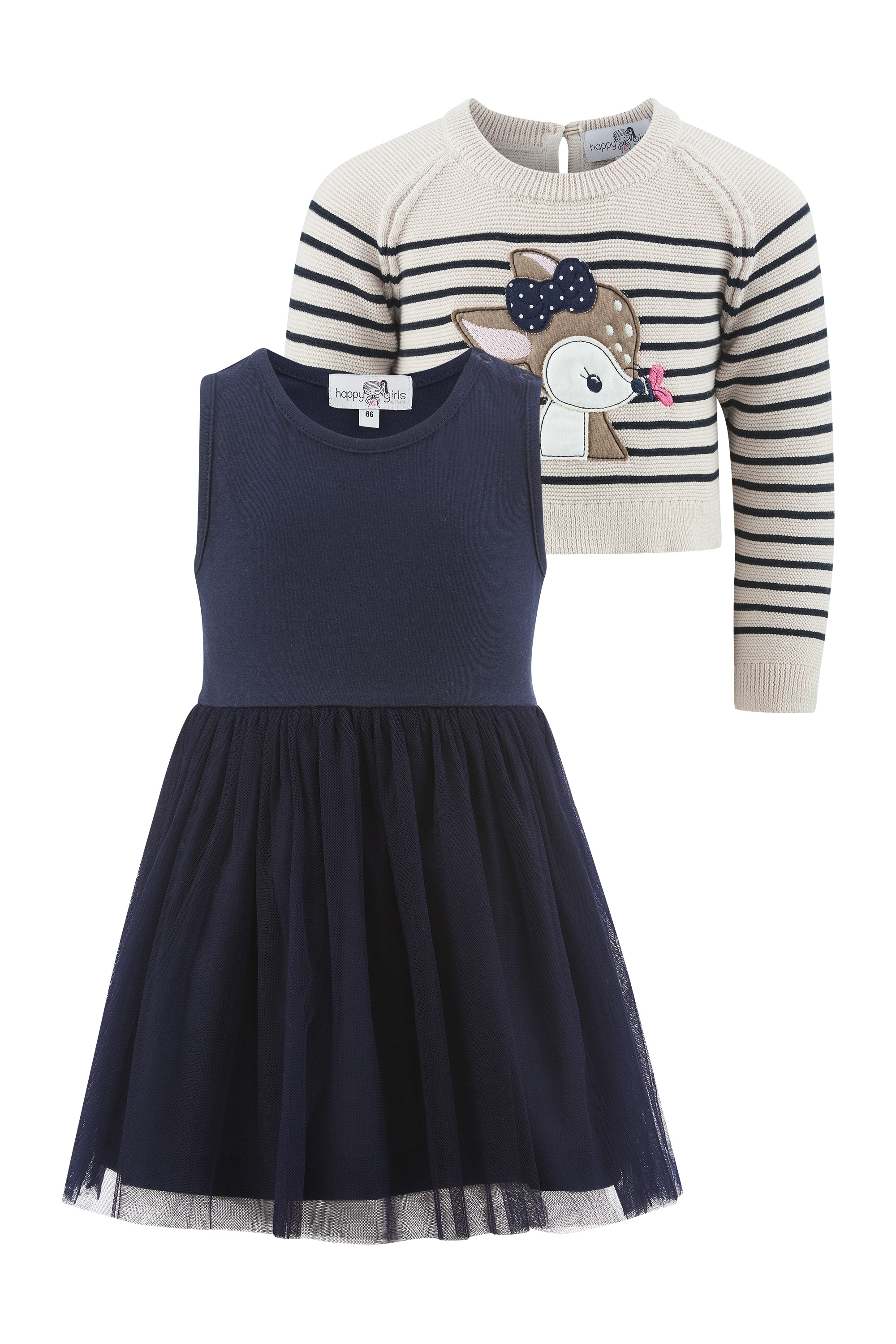 happy girls Jerseykleid