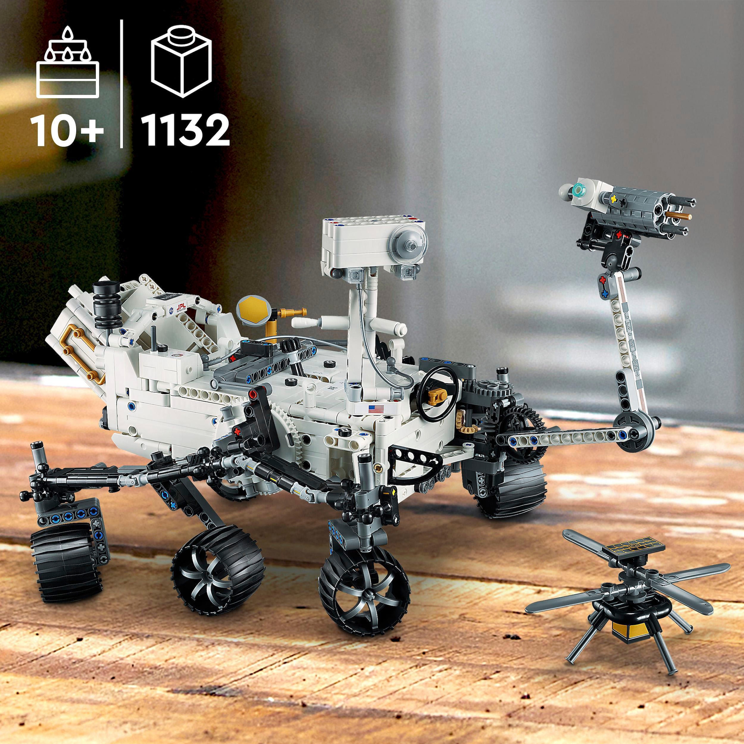 LEGO® Konstruktionsspielsteine »NASA Mars Rover Perseverance (42158), LEGO® Technic«, (1132 St.), Made in Europe