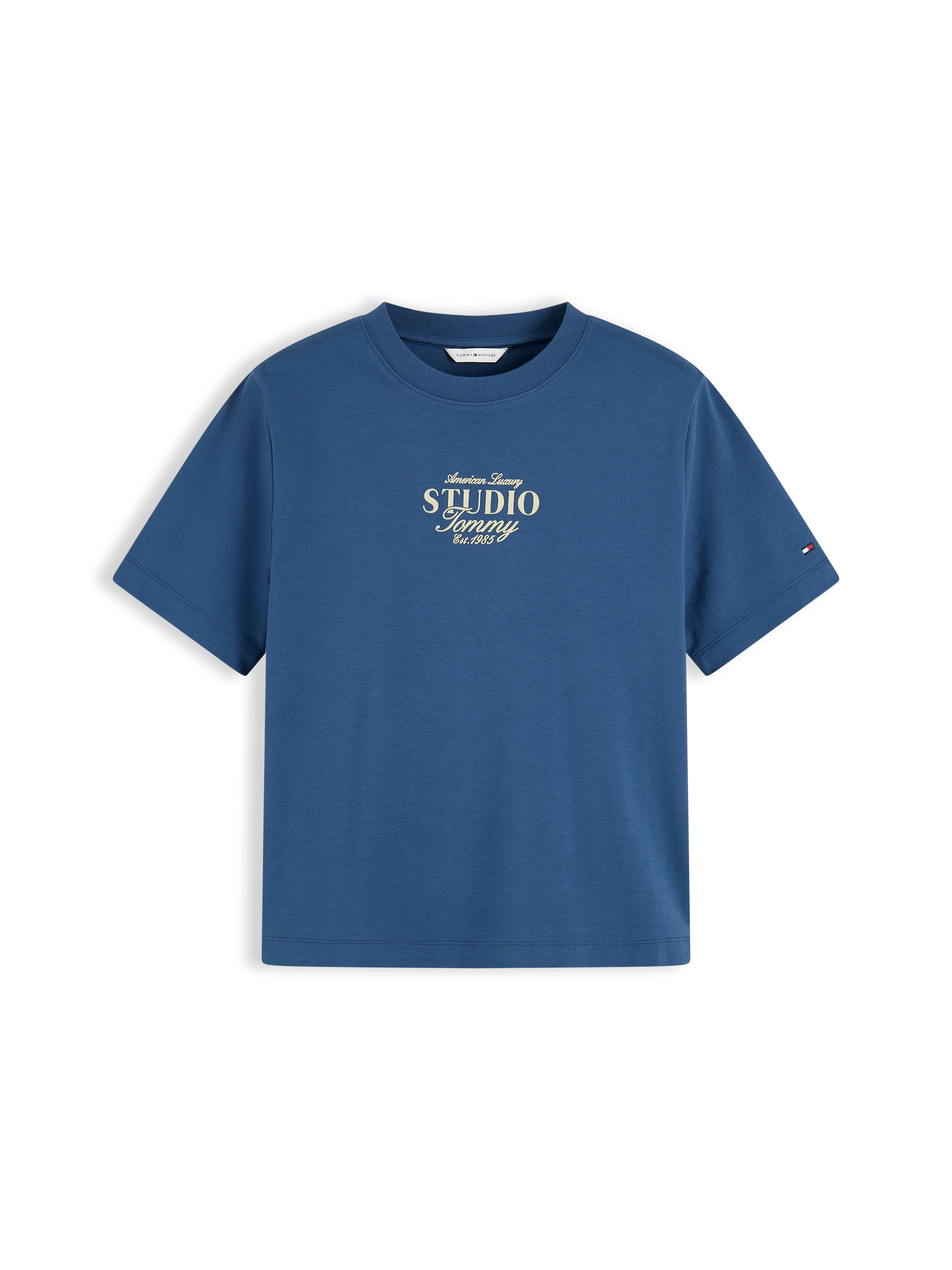 Tommy Hilfiger T-Shirt »STUDIO TOMMY REG C-NK S/S TSHIRT« Baumwolle, regular fit