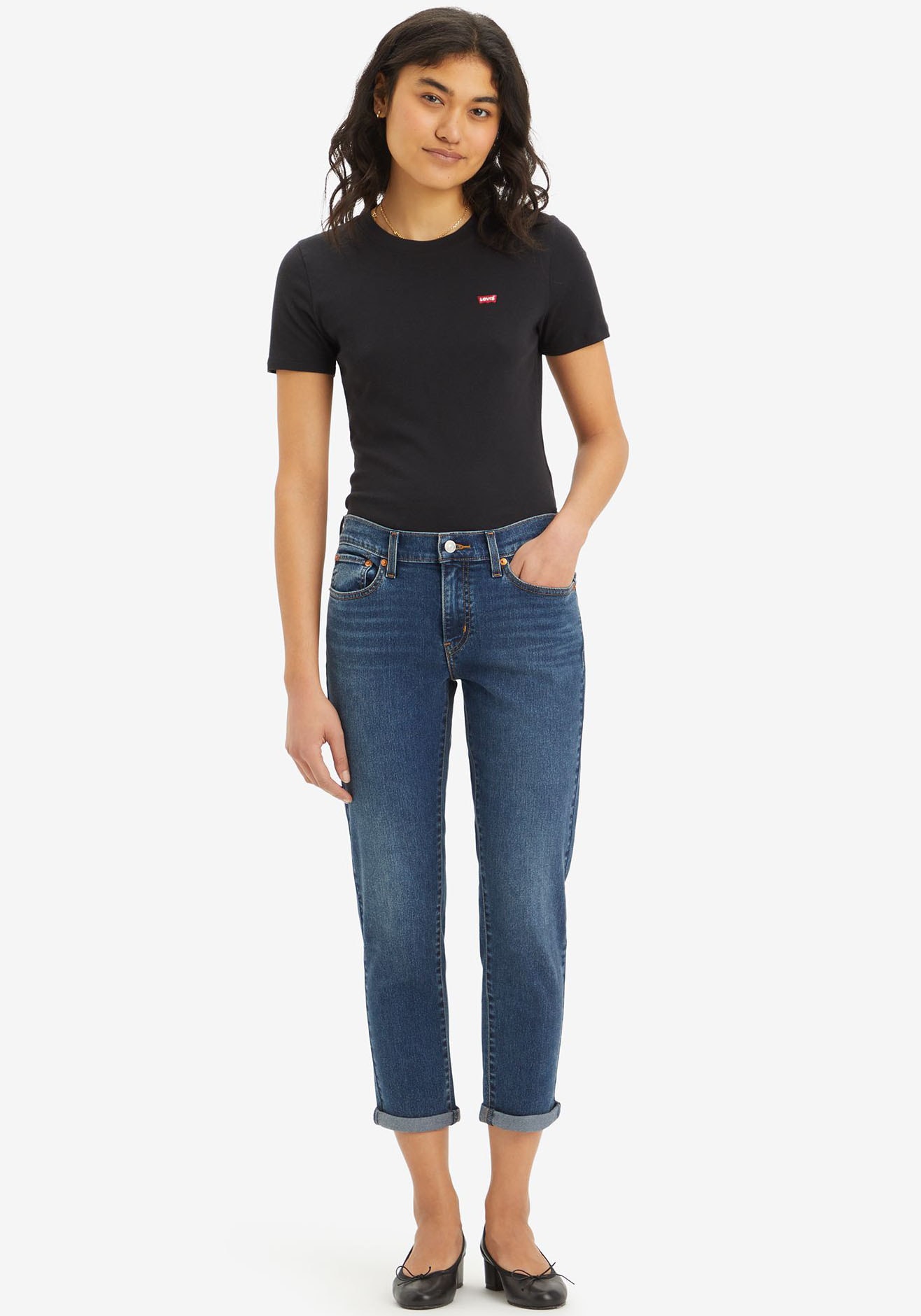 Levi's® Boyfriend-Jeans »MID RISE BOYFRIEND«