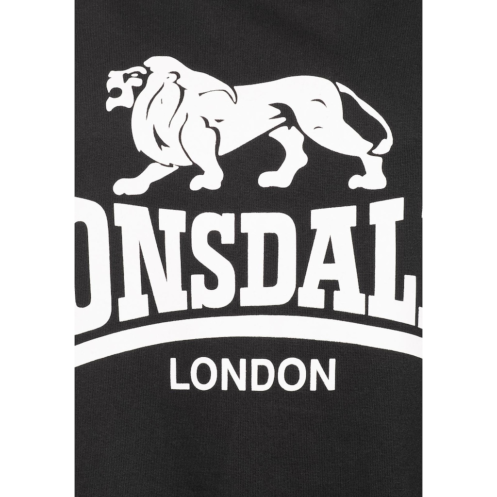 Lonsdale Kapuzensweatshirt »Crop Top ROXETH«